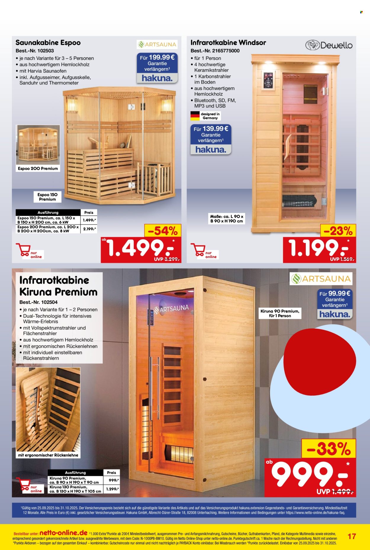 Netto Marken-Discount Prospekte  - 25.09.2025 - 31.10.2025. Seite 17