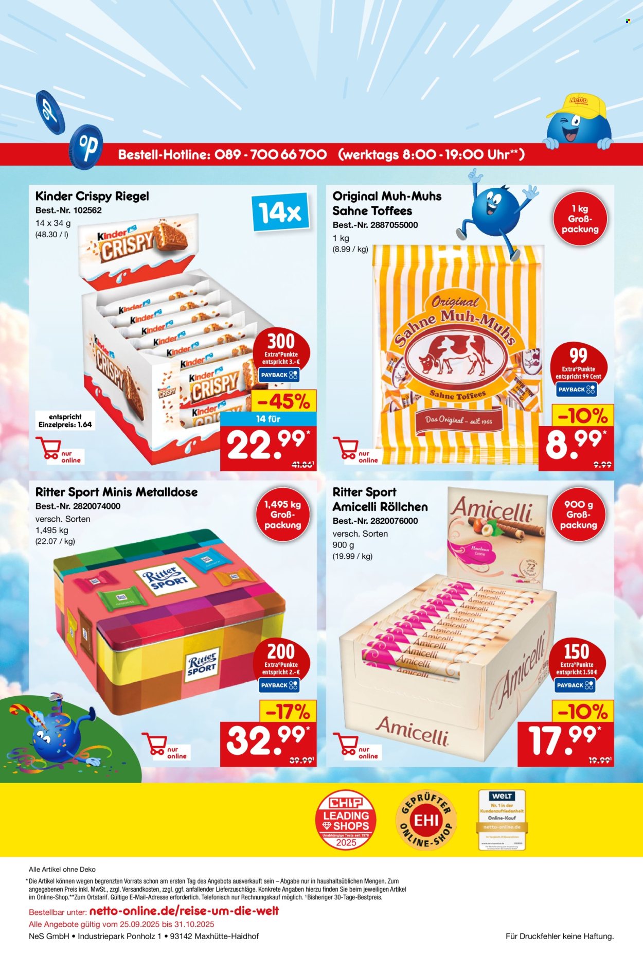 Netto Marken-Discount Prospekte  - 25.09.2025 - 31.10.2025. Seite 12