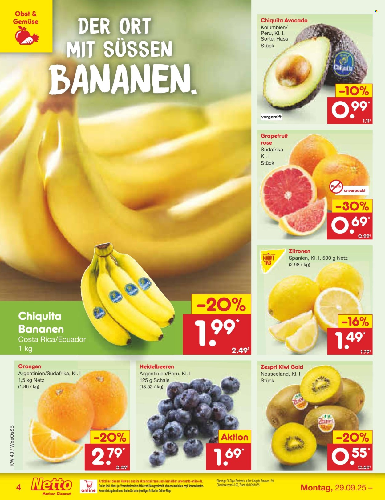 Netto Marken-Discount Prospekte  - 29.09.2025 - 4.10.2025. Seite 4