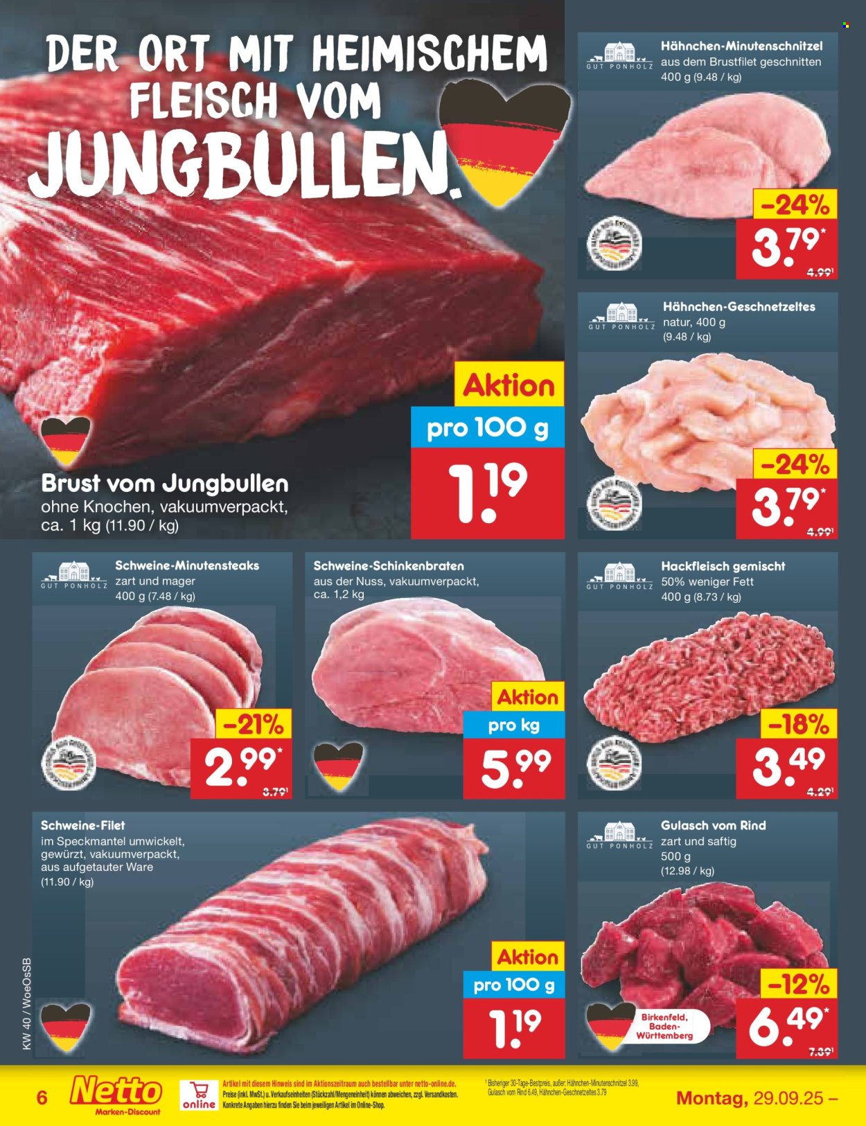 Netto Marken-Discount Prospekte  - 29.09.2025 - 4.10.2025. Seite 6