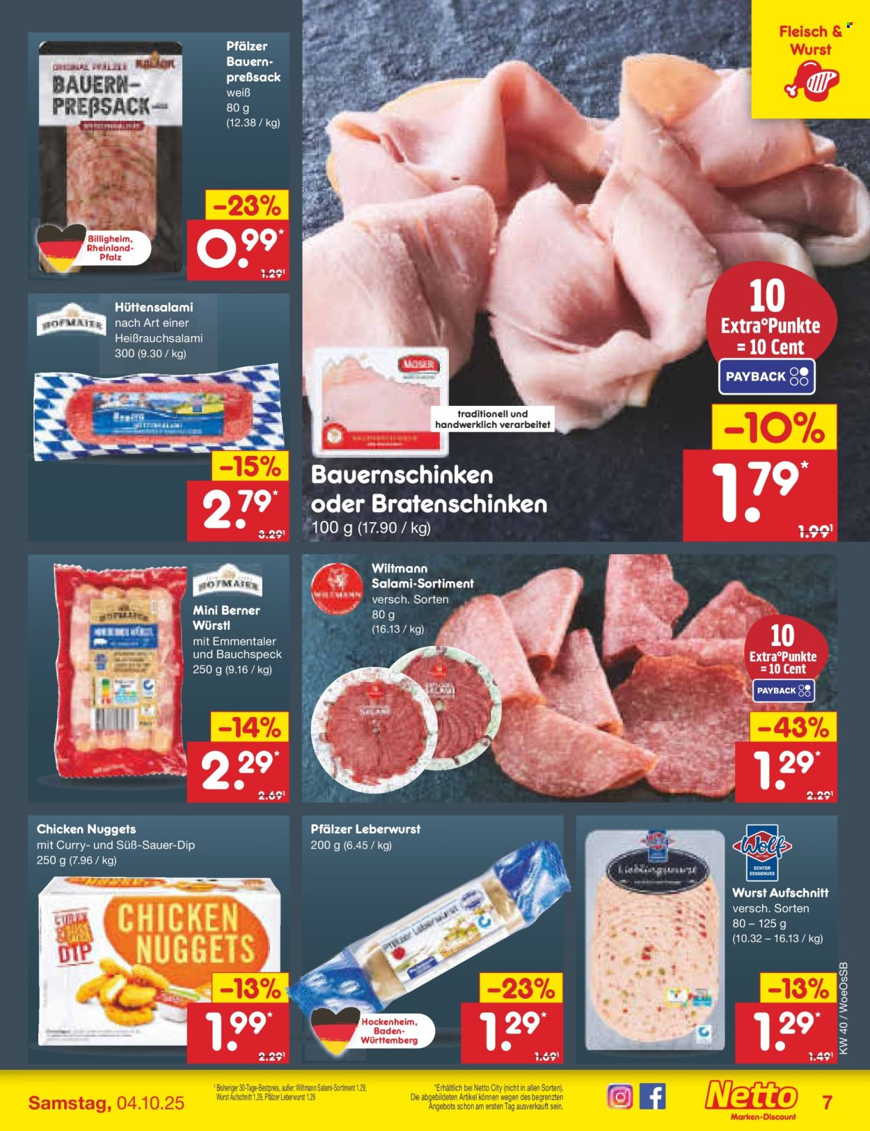 Netto Marken-Discount Prospekte  - 29.09.2025 - 4.10.2025. Seite 7