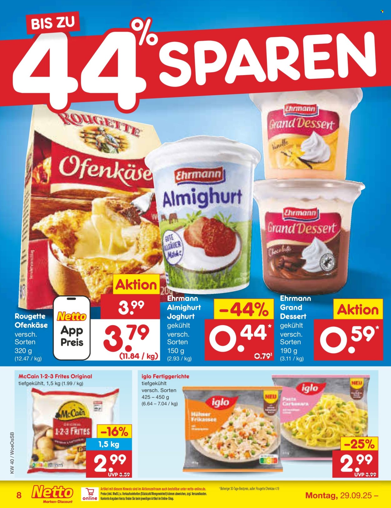 Netto Marken-Discount Prospekte  - 29.09.2025 - 4.10.2025. Seite 8