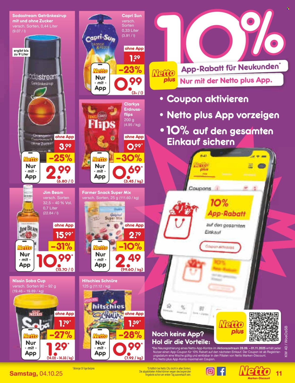 Netto Marken-Discount Prospekte  - 29.09.2025 - 4.10.2025. Seite 11
