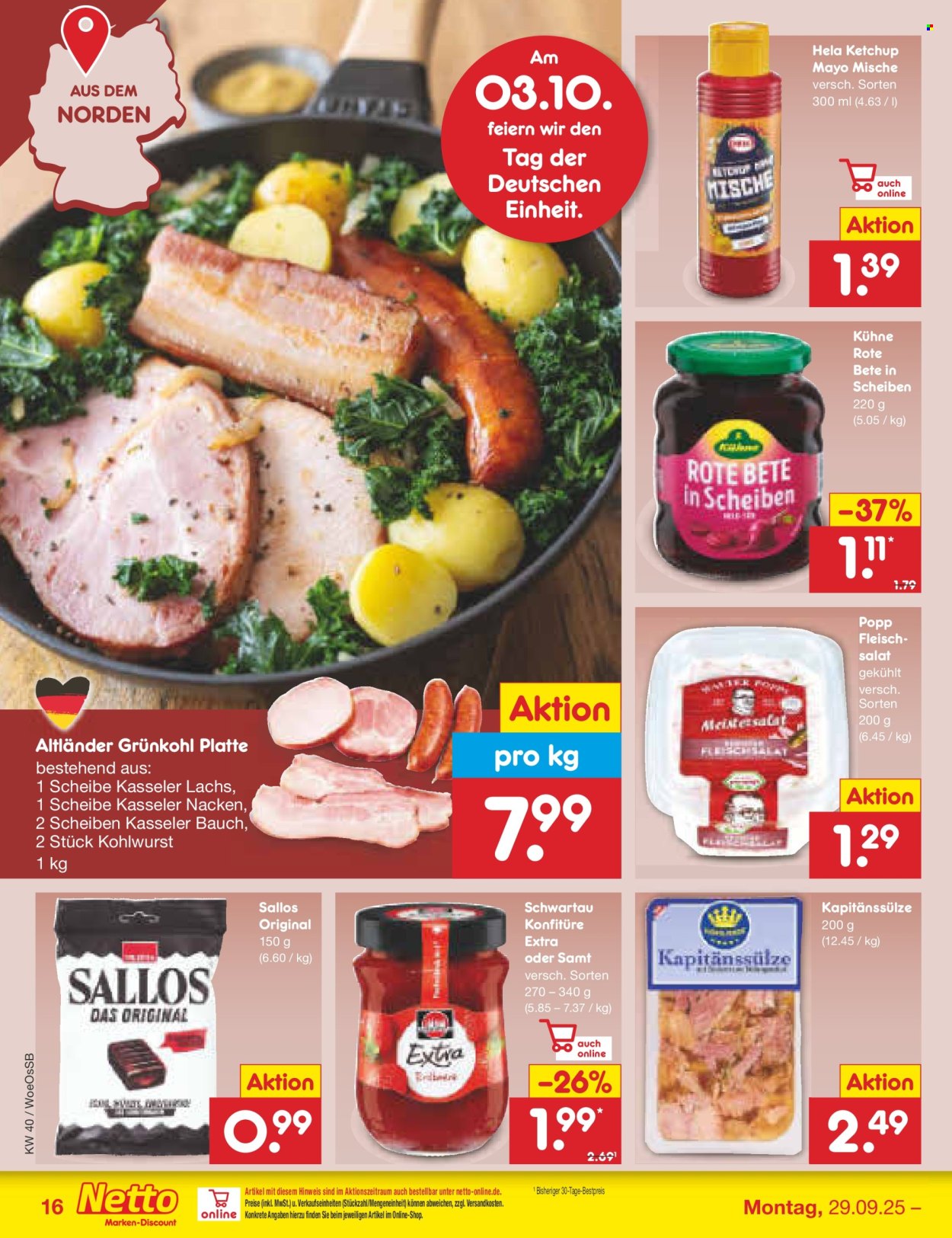 Netto Marken-Discount Prospekte  - 29.09.2025 - 4.10.2025. Seite 16