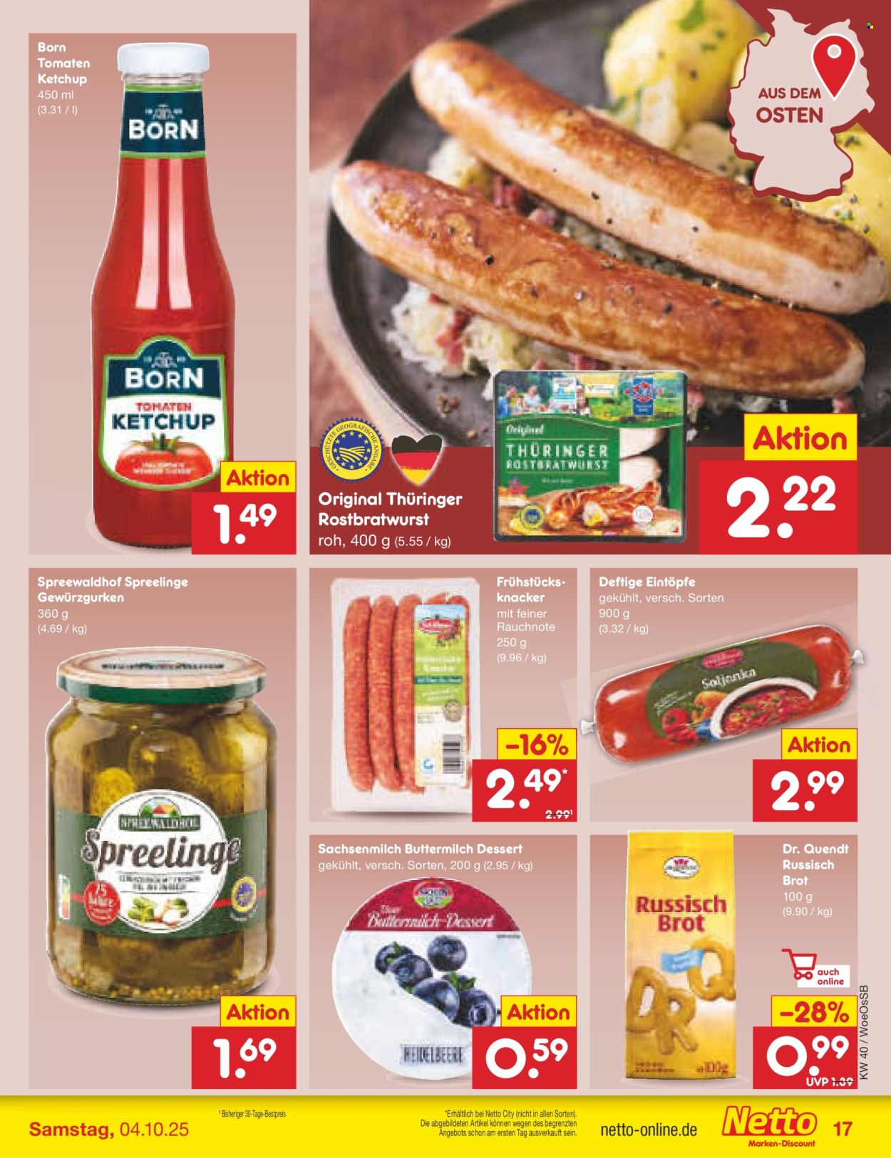 Netto Marken-Discount Prospekte  - 29.09.2025 - 4.10.2025. Seite 17