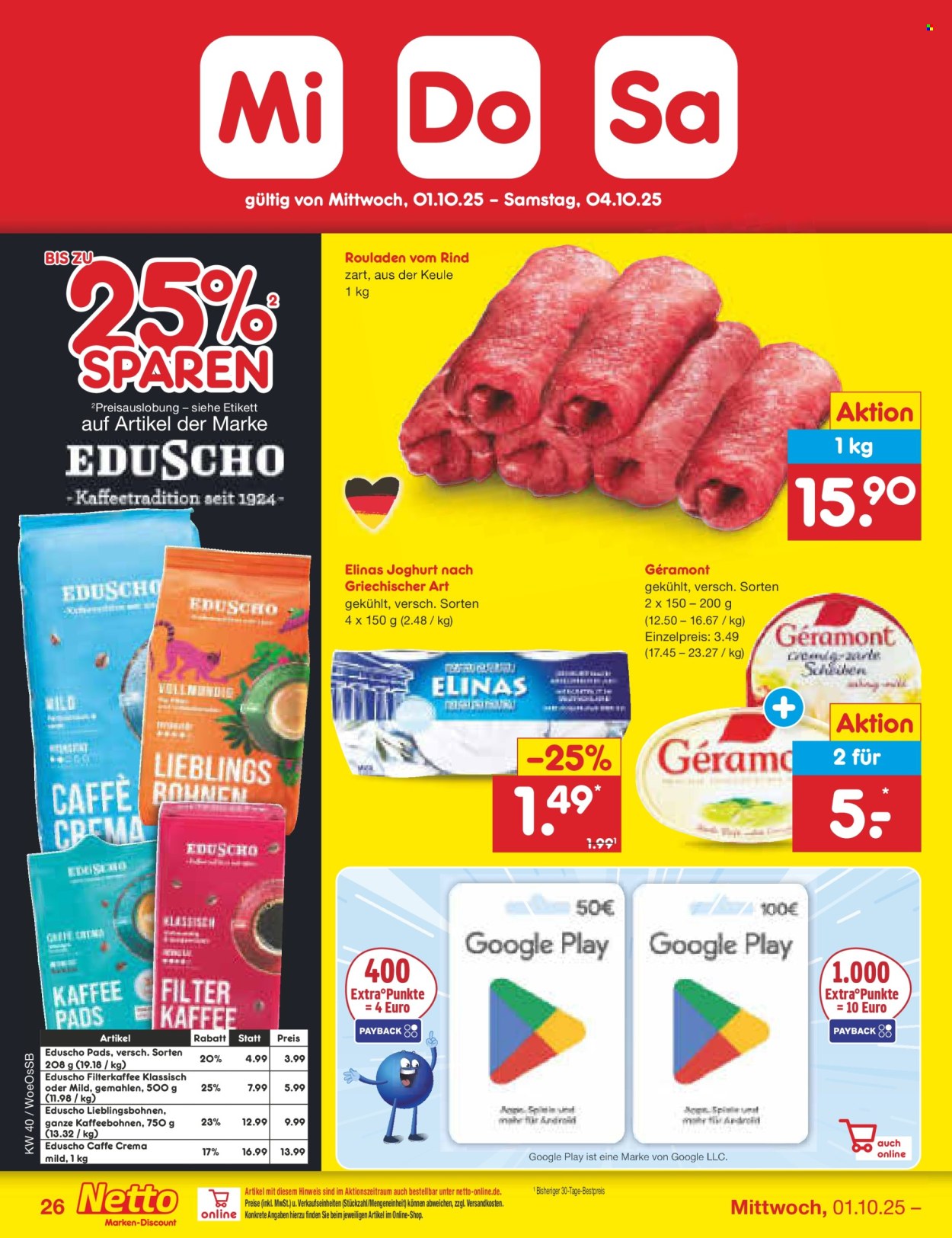 Netto Marken-Discount Prospekte  - 29.09.2025 - 4.10.2025. Seite 30