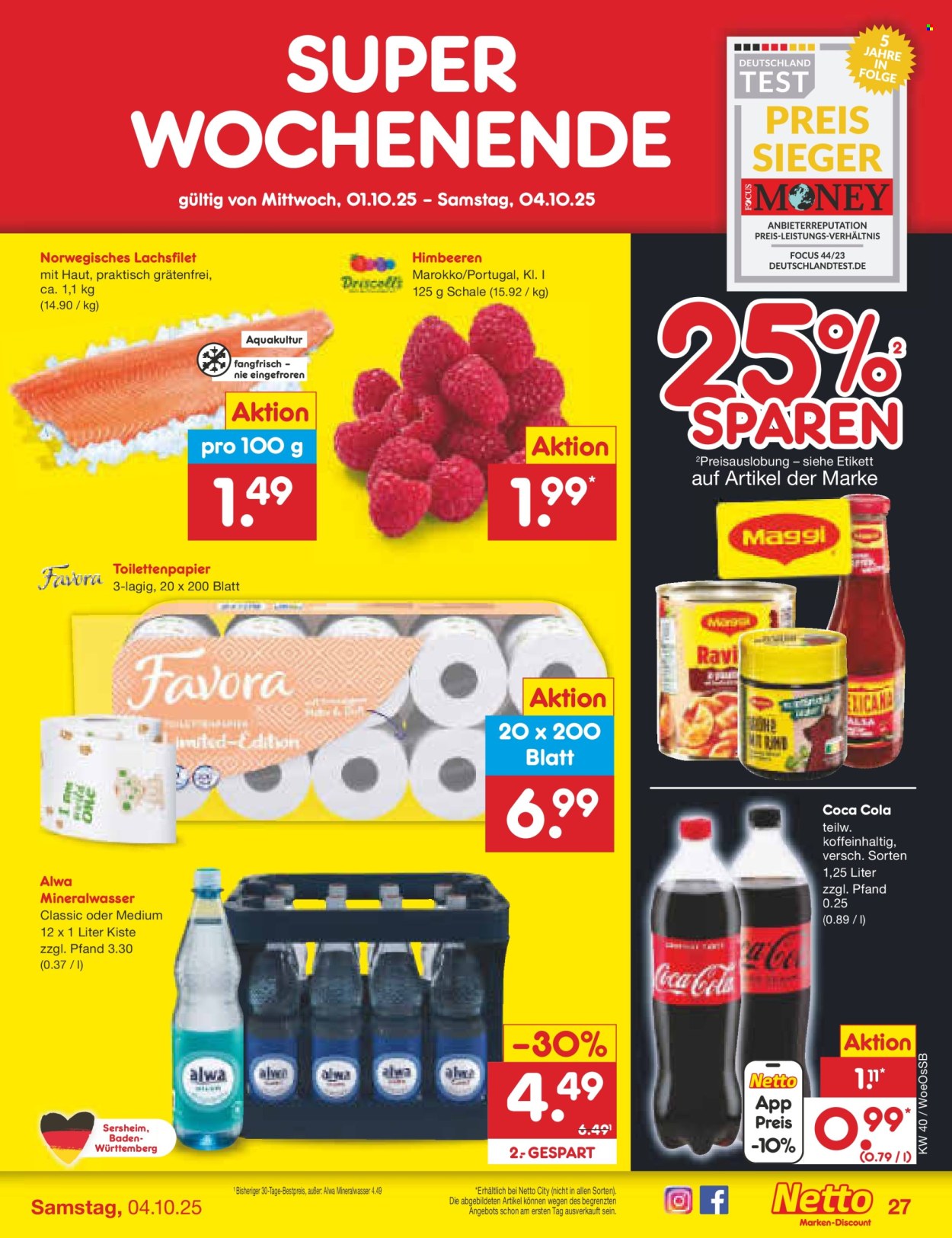 Netto Marken-Discount Prospekte  - 29.09.2025 - 4.10.2025. Seite 31