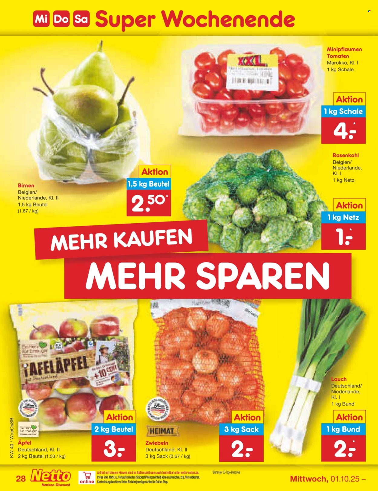 Netto Marken-Discount Prospekte  - 29.09.2025 - 4.10.2025. Seite 32