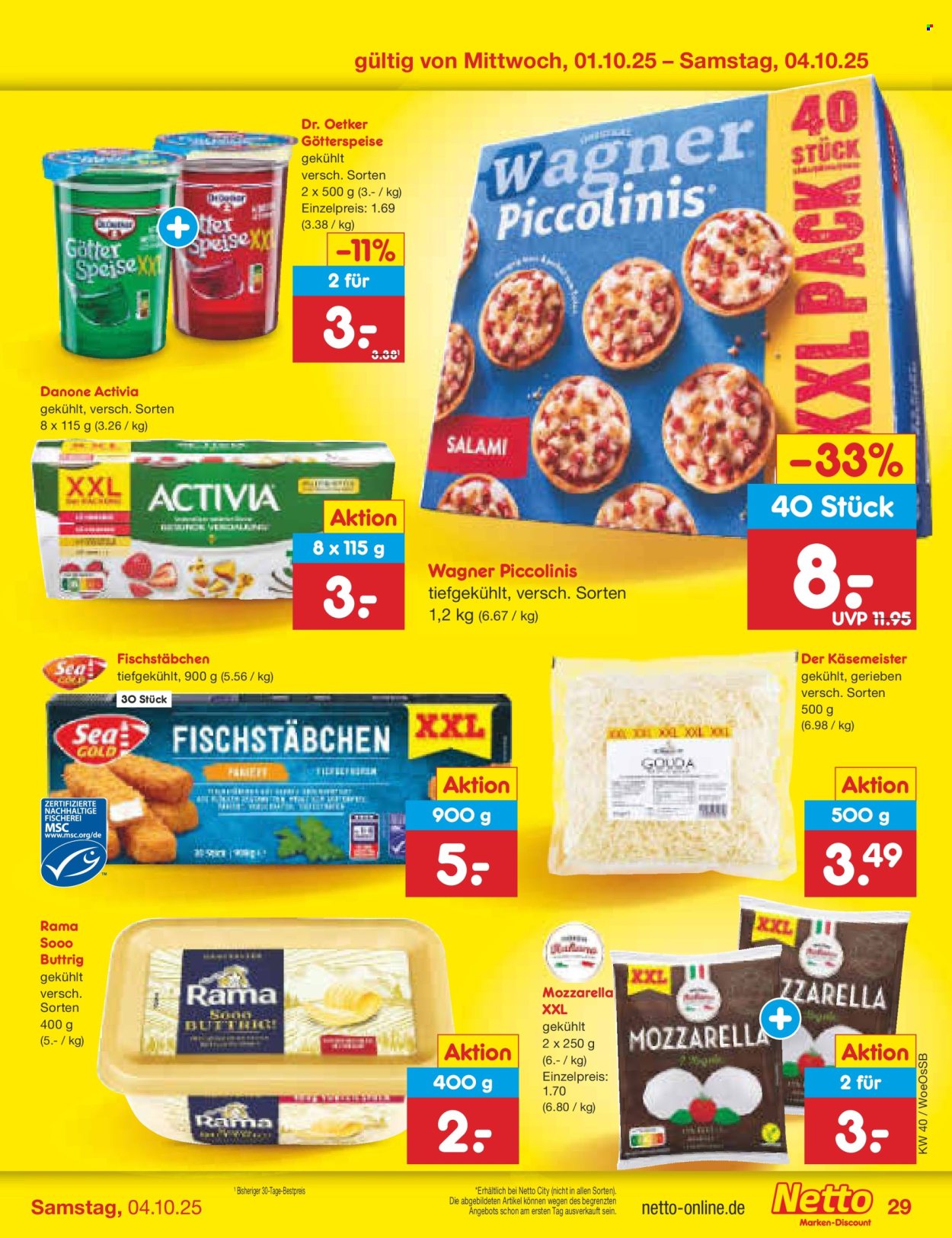 Netto Marken-Discount Prospekte  - 29.09.2025 - 4.10.2025. Seite 33