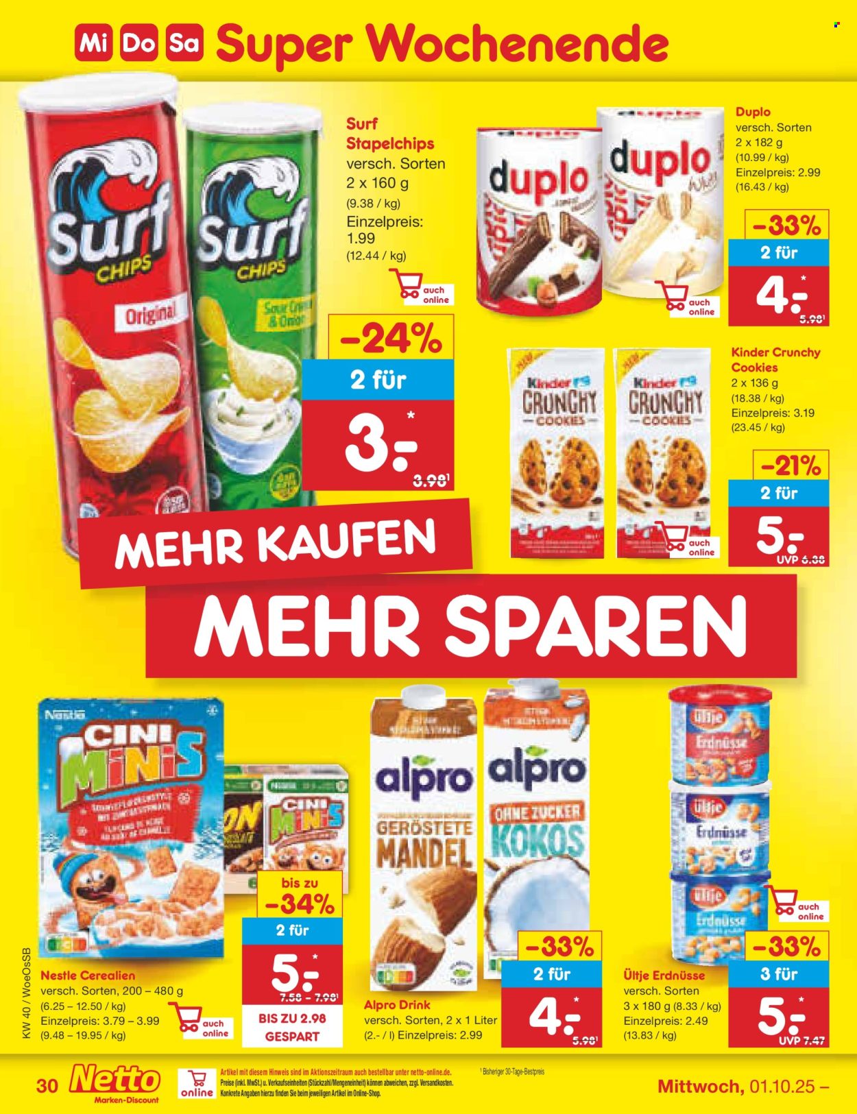Netto Marken-Discount Prospekte  - 29.09.2025 - 4.10.2025. Seite 34