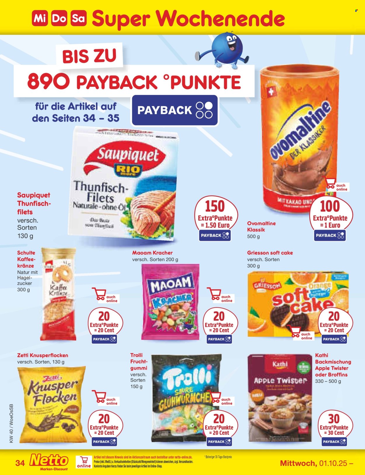 Netto Marken-Discount Prospekte  - 29.09.2025 - 4.10.2025. Seite 38