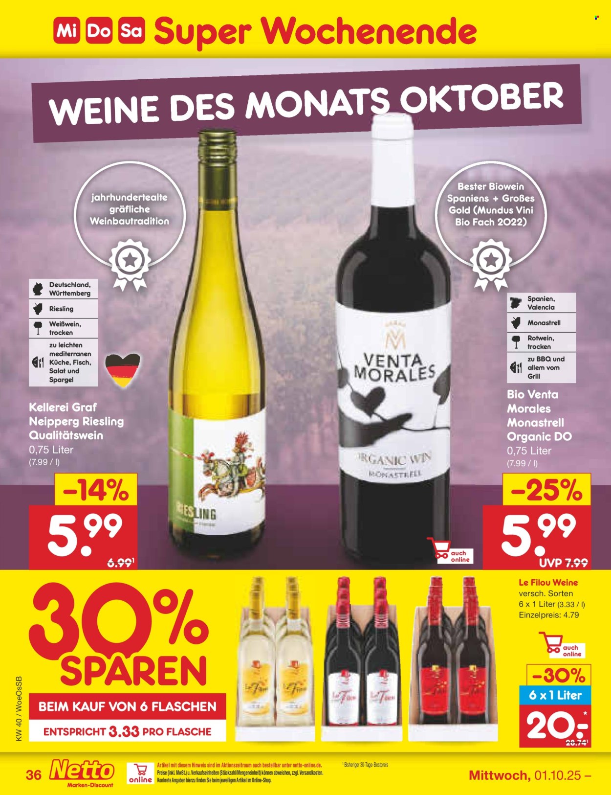 Netto Marken-Discount Prospekte  - 29.09.2025 - 4.10.2025. Seite 40