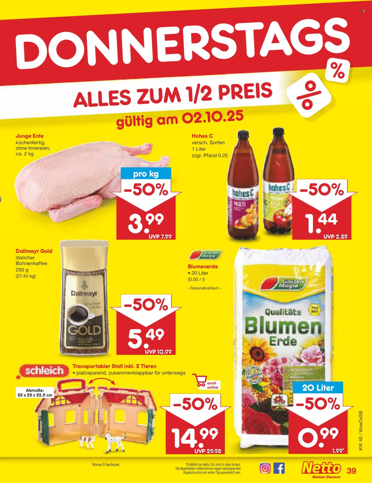 Netto Marken-Discount Prospekte  - 29.09.2025 - 4.10.2025. Seite 43