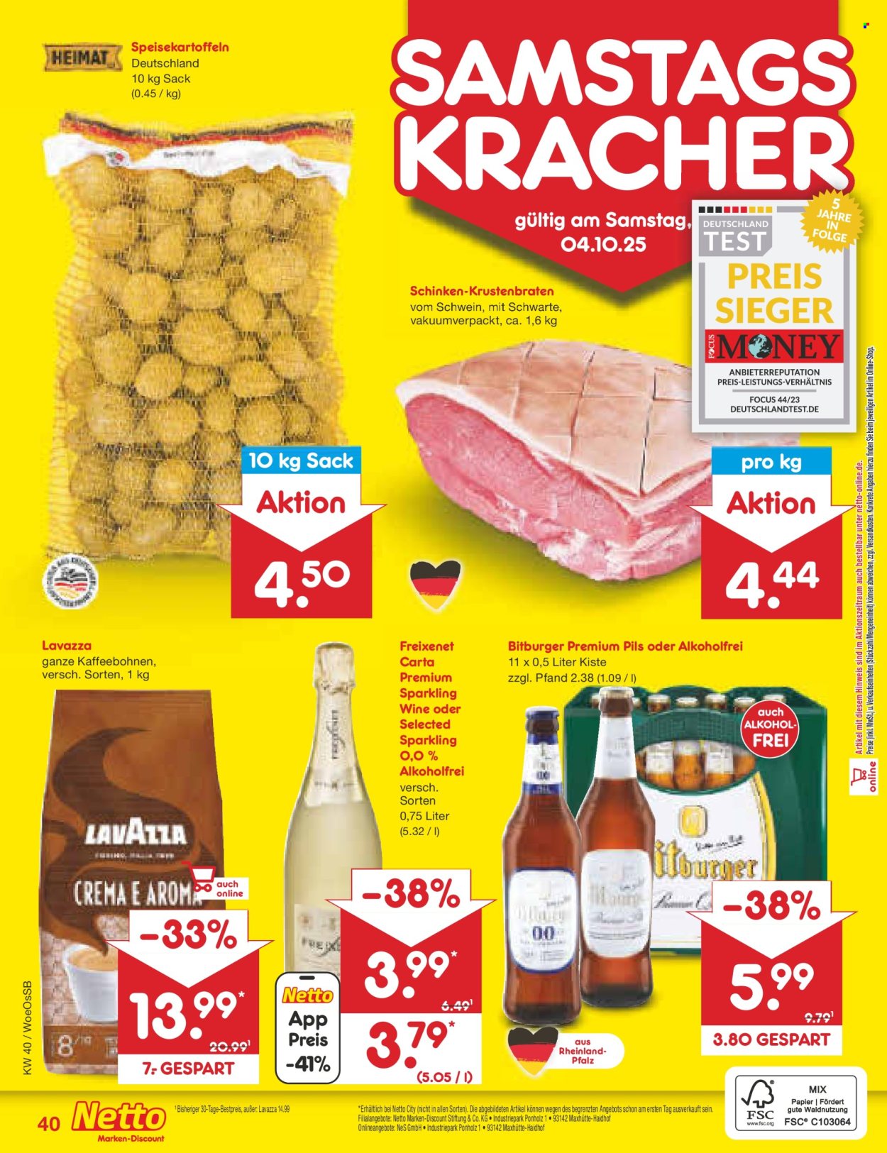 Netto Marken-Discount Prospekte  - 29.09.2025 - 4.10.2025. Seite 44