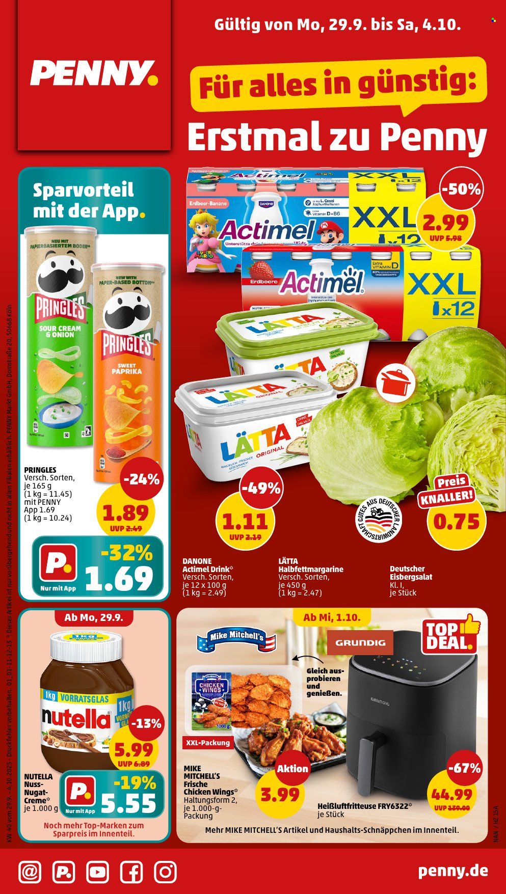 Penny Prospekte  - 29.09.2025 - 4.10.2025. Seite 1