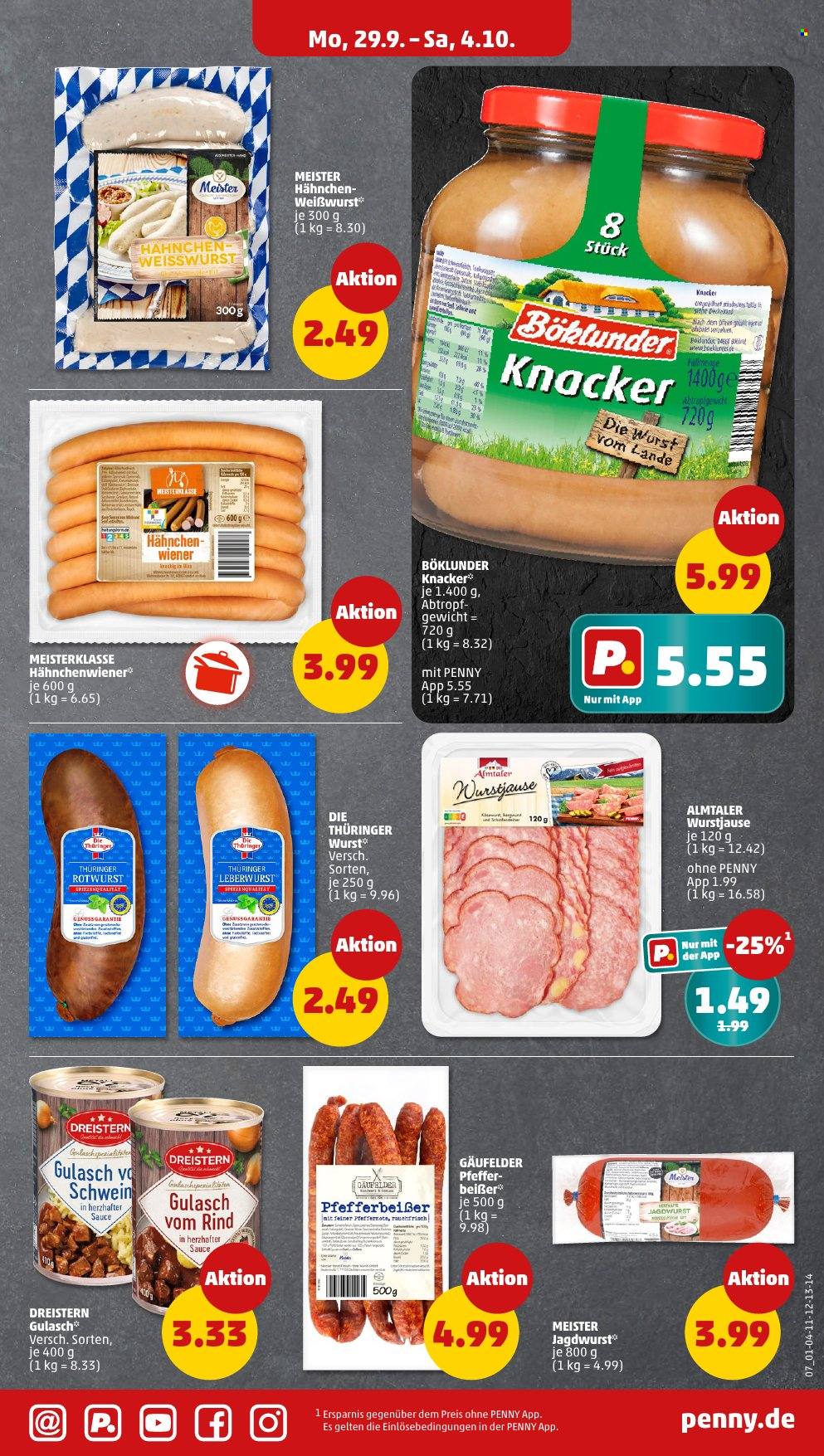 Penny Prospekte  - 29.09.2025 - 4.10.2025. Seite 7