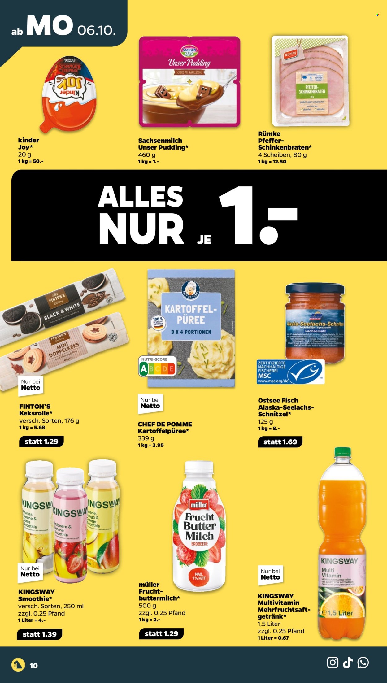 Netto Prospekte  - 6.10.2025 - 11.10.2025. Seite 10
