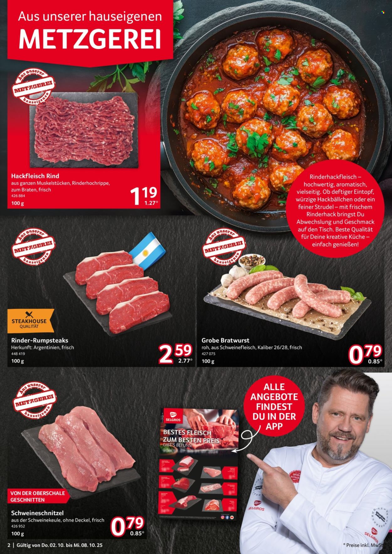 Selgros Prospekte  - 2.10.2025 - 8.10.2025. Seite 2