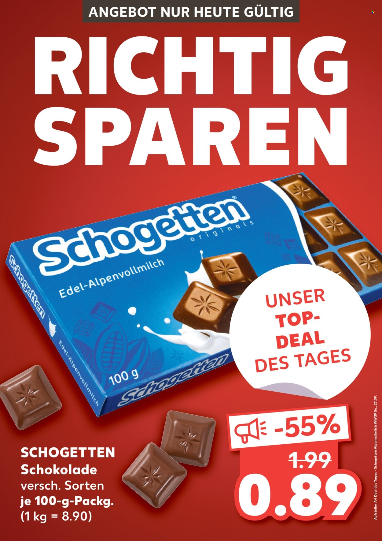 Kaufland Prospekte  - 27.09.2025 - 27.09.2025. Seite 1