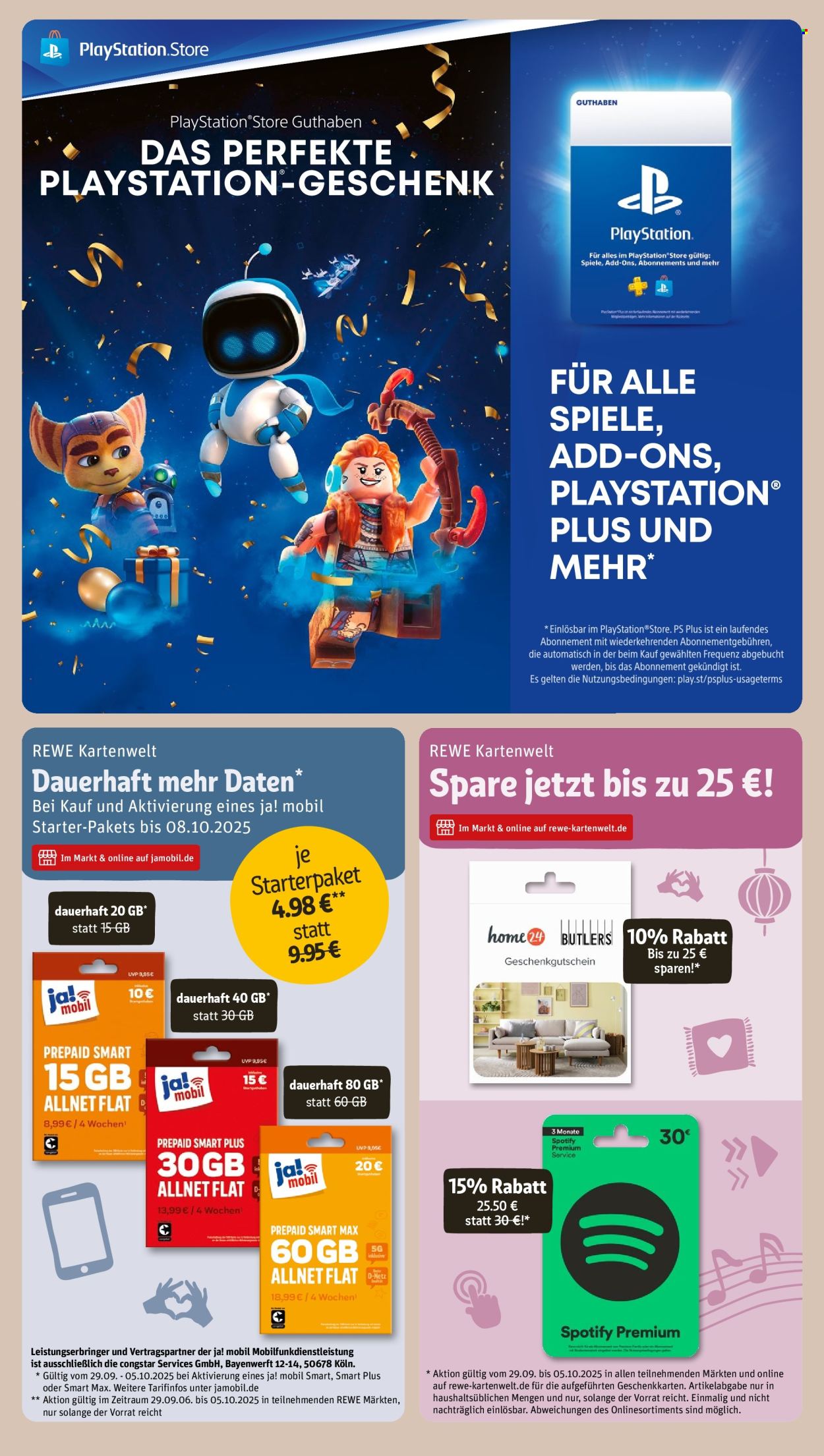 REWE Prospekte  - 29.09.2025 - 5.10.2025. Seite 29