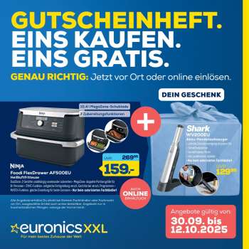 Prospekte Euronics - 30.09.2025 - 12.10.2025.