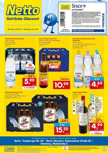 Prospekte Netto Marken-Discount - 29.09.2025 - 4.10.2025.
