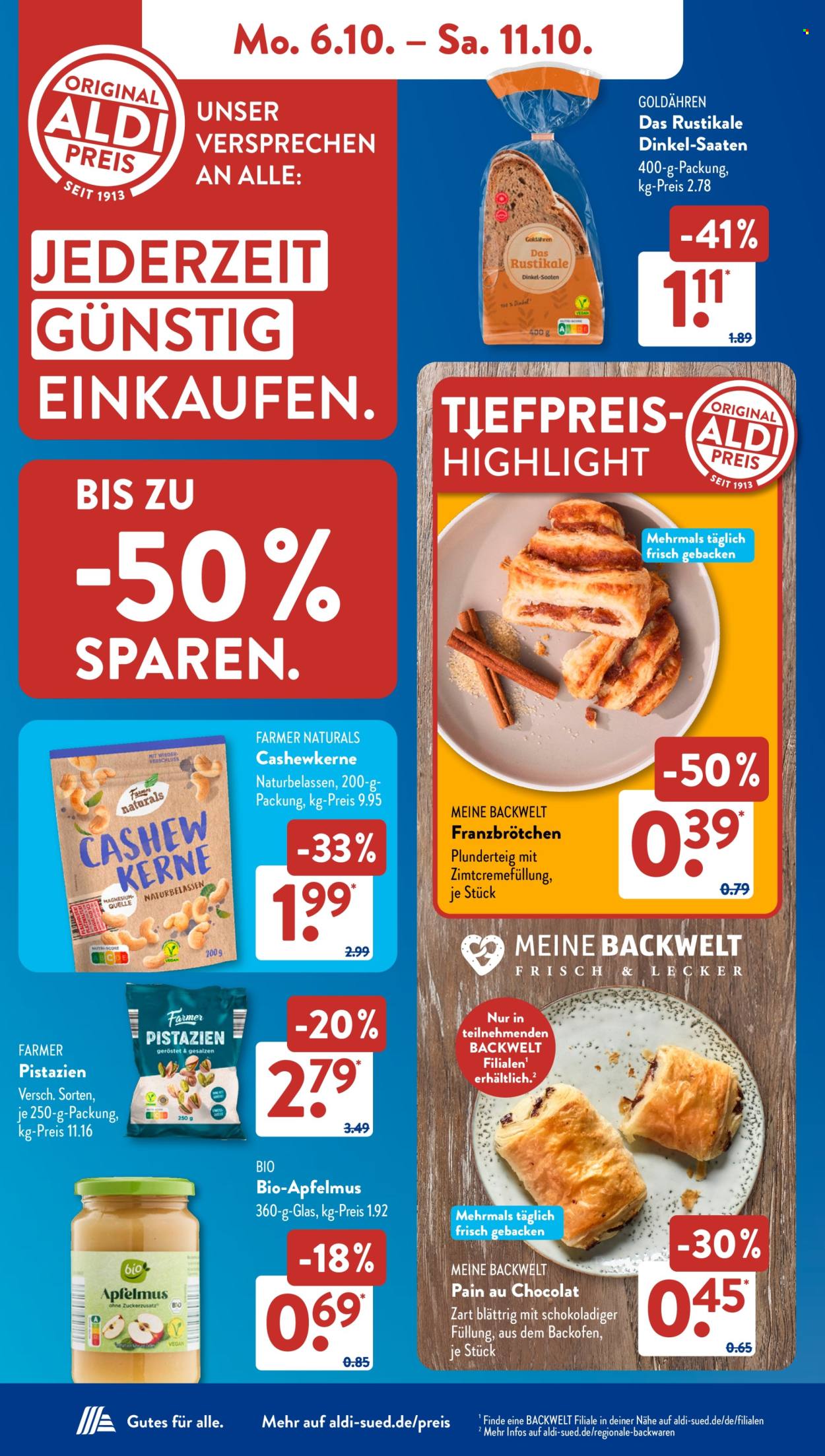 ALDI SÜD Prospekte  - 6.10.2025 - 11.10.2025. Seite 6
