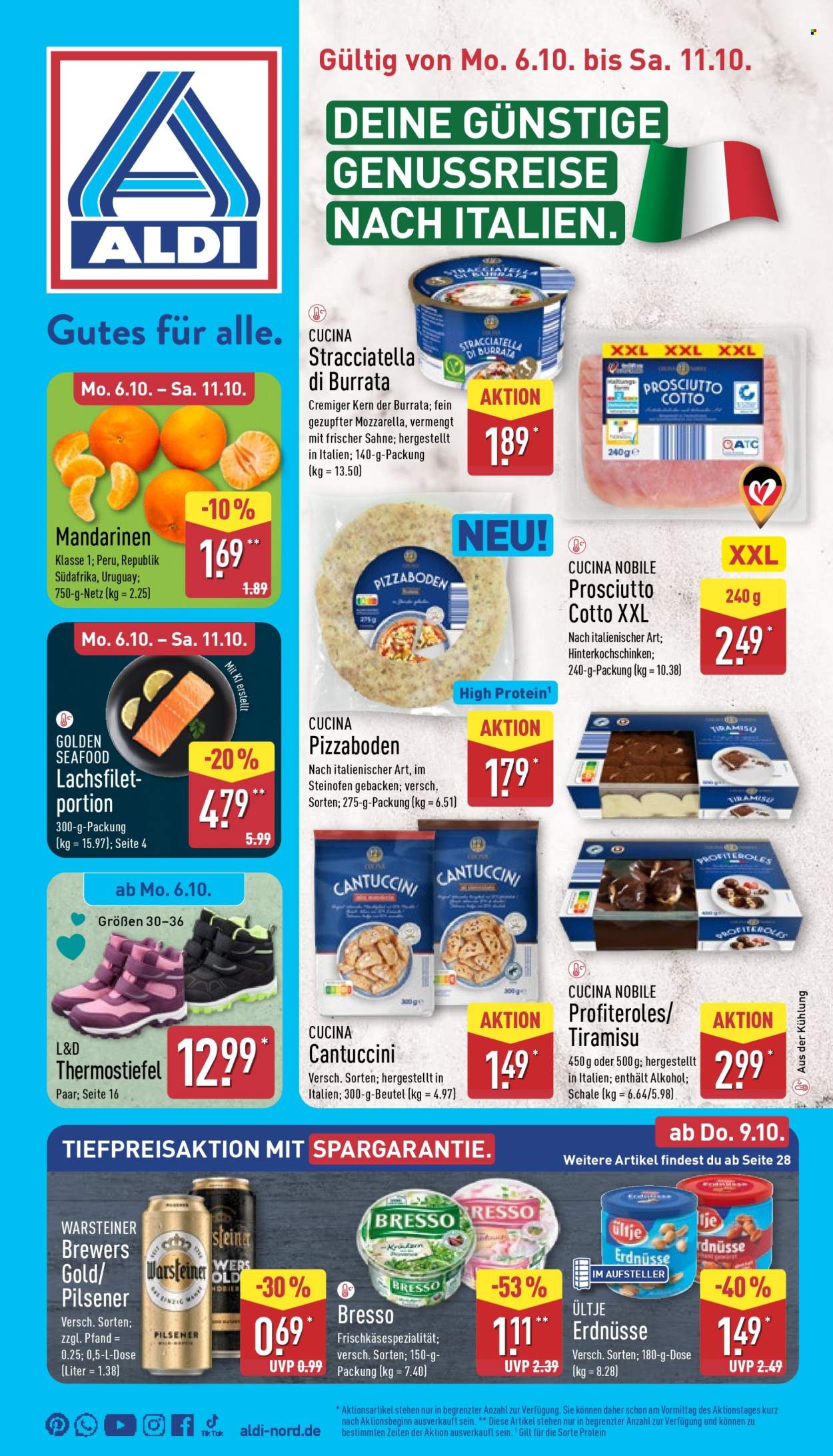 ALDI Nord Prospekte  - 6.10.2025 - 11.10.2025. Seite 1