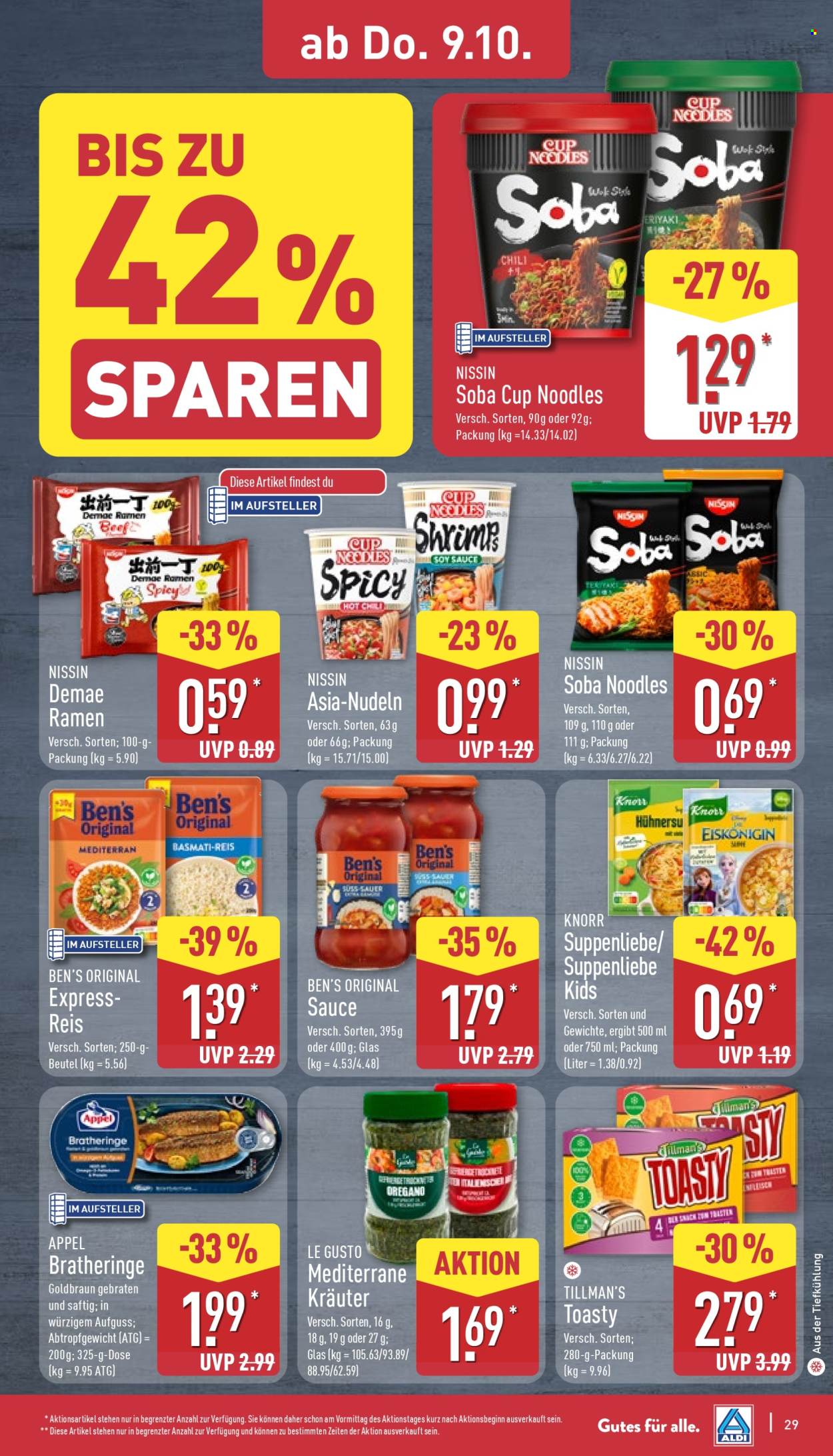 ALDI Nord Prospekte  - 6.10.2025 - 11.10.2025. Seite 29