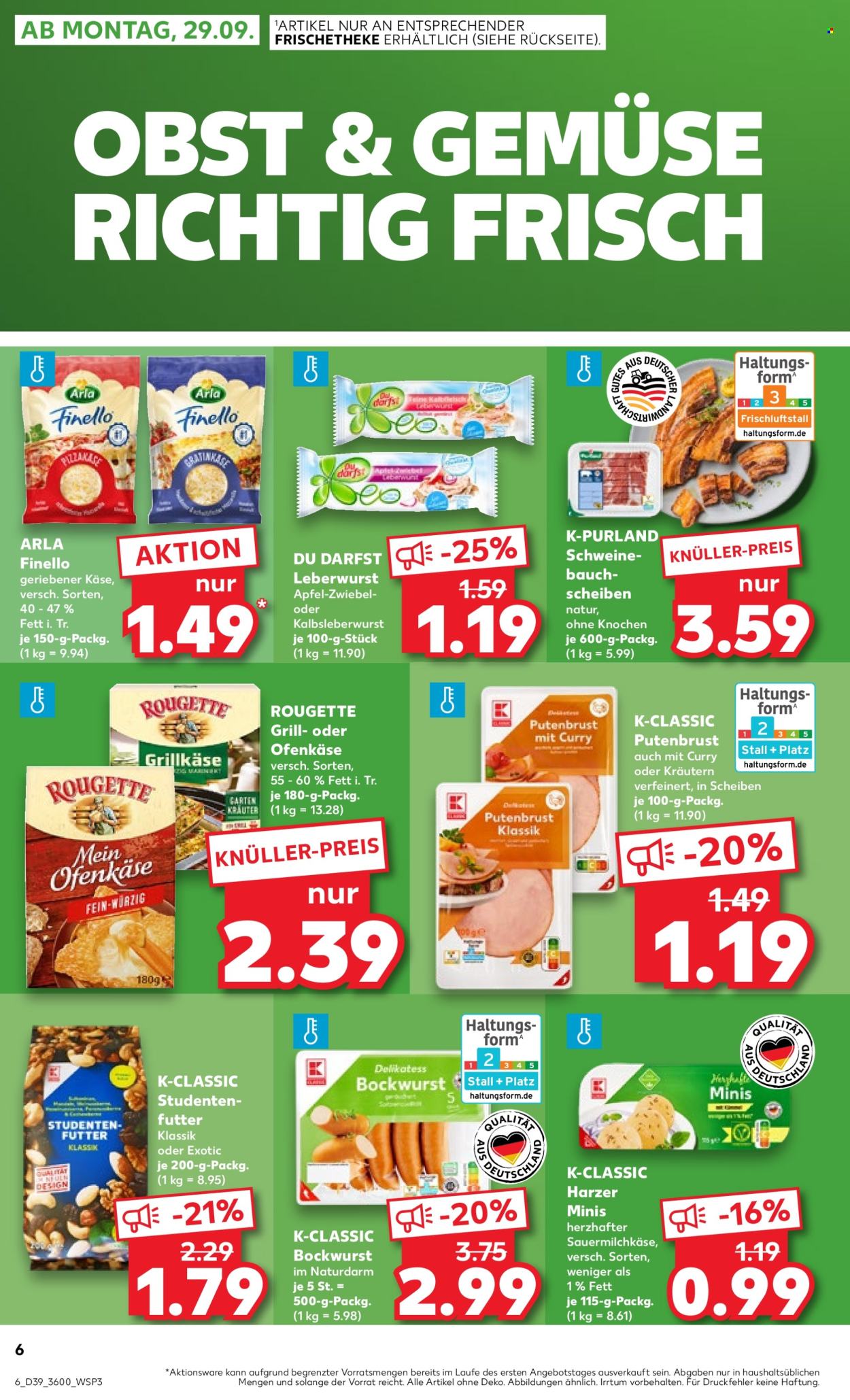 Kaufland Prospekte  - 29.09.2025 - 1.10.2025. Seite 6