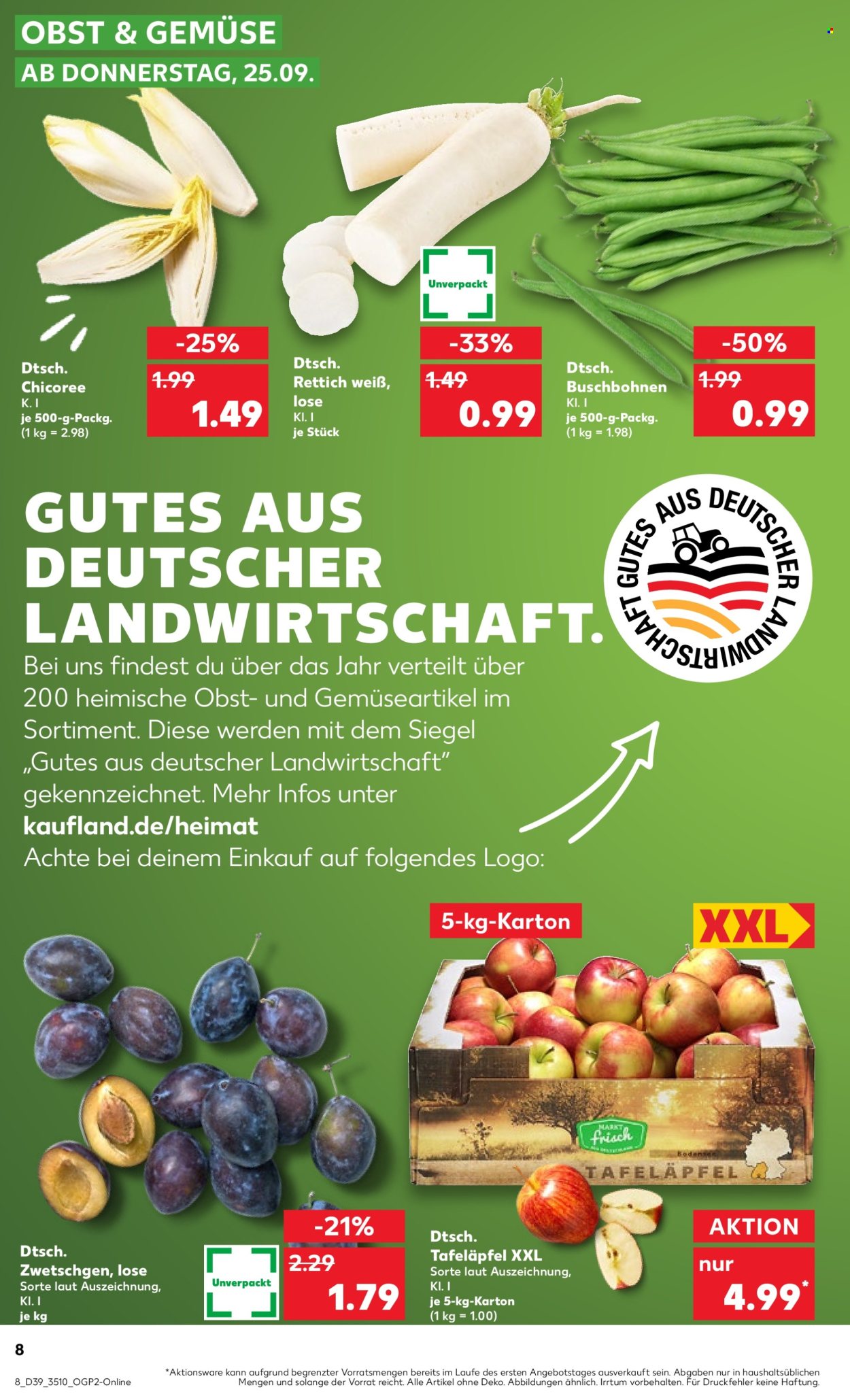 Kaufland Prospekte  - 29.09.2025 - 1.10.2025. Seite 8