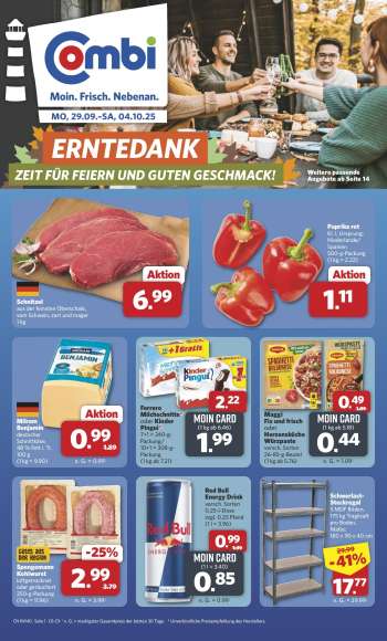 Prospekte Combi - 29.09.2025 - 4.10.2025.