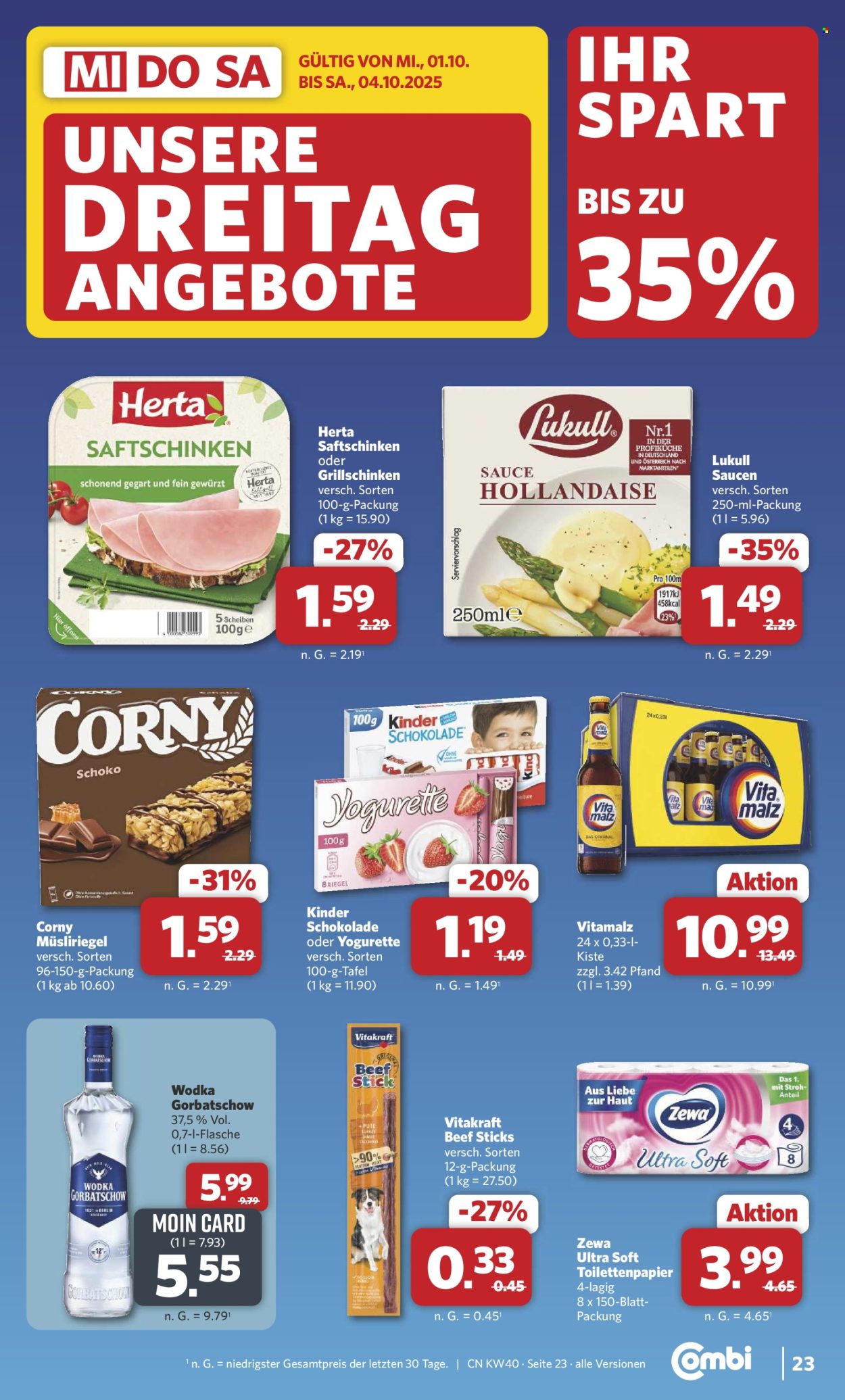 Combi Prospekte  - 29.09.2025 - 4.10.2025. Seite 30