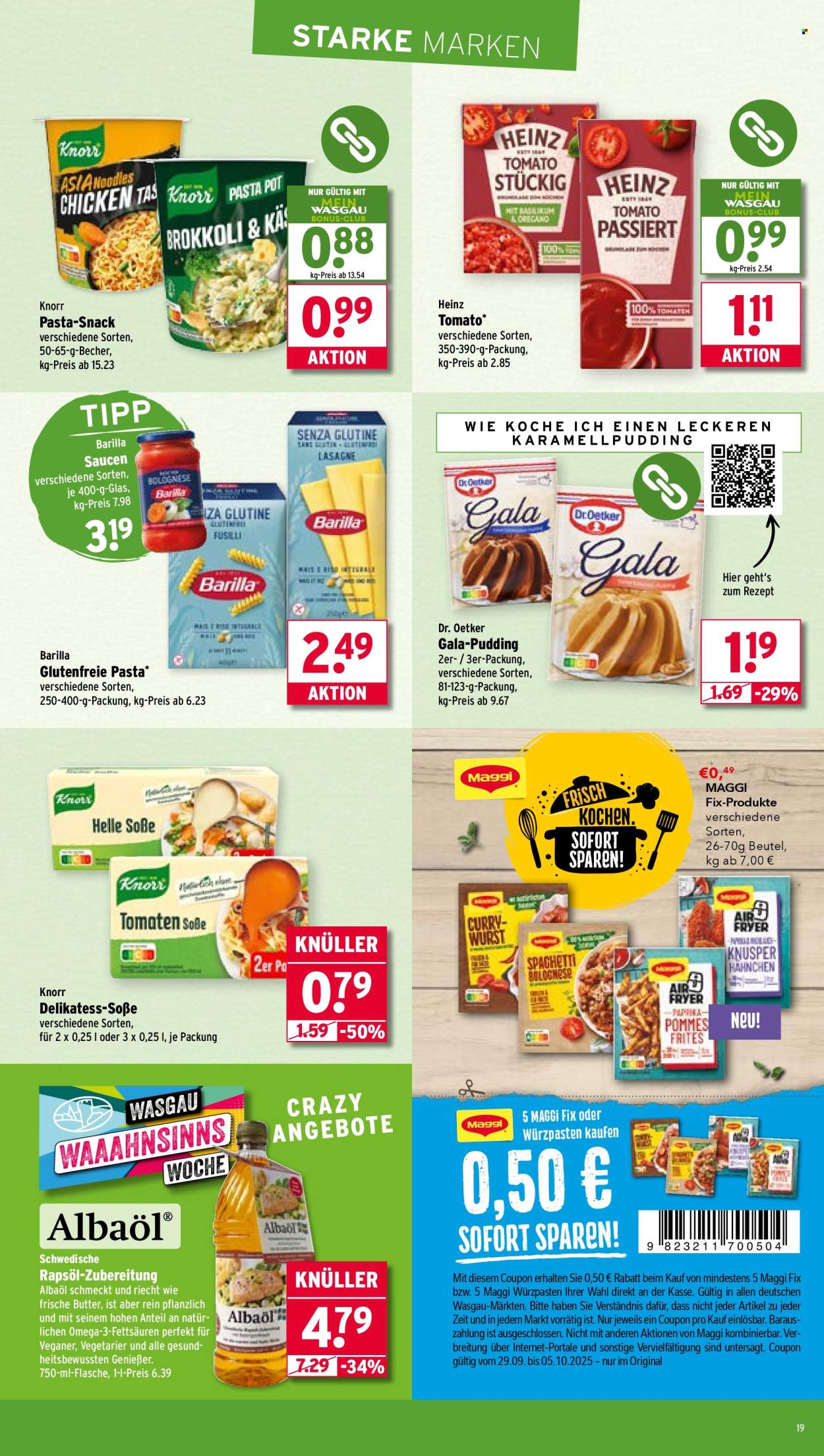 Wasgau Prospekte  - 29.09.2025 - 4.10.2025. Seite 19