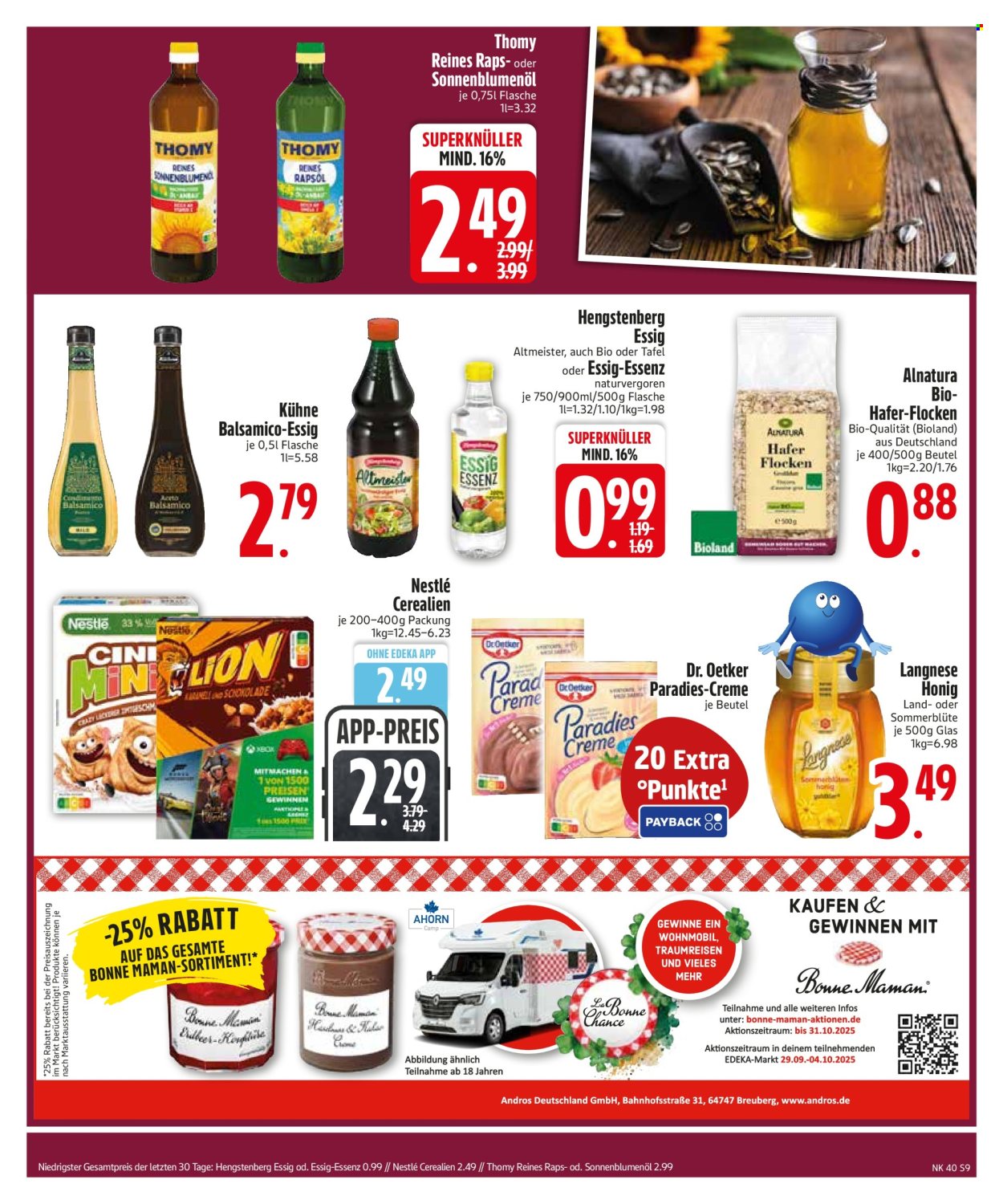 Edeka Prospekte  - 29.09.2025 - 4.10.2025. Seite 9