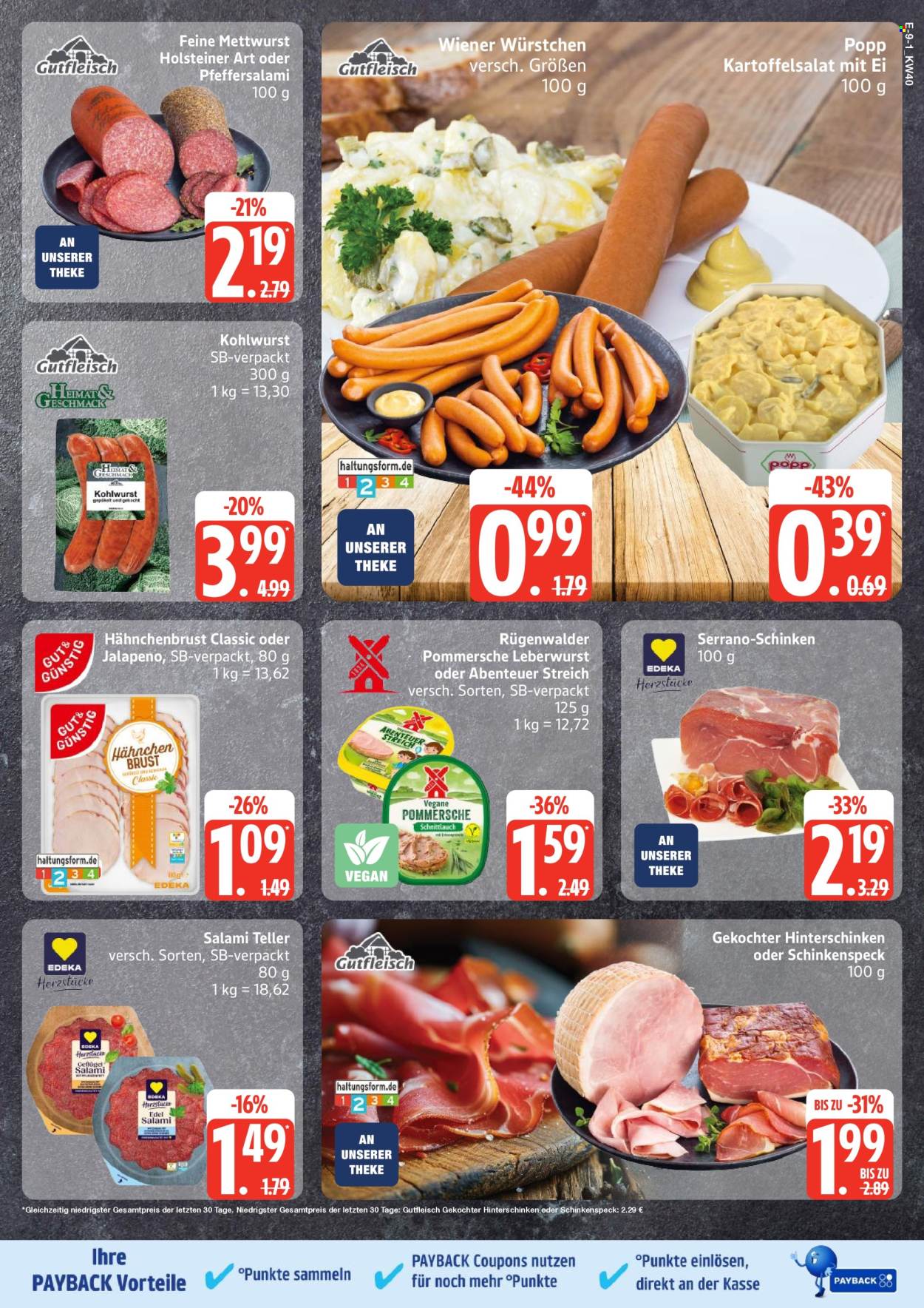Edeka Prospekte  - 29.09.2025 - 4.10.2025. Seite 9