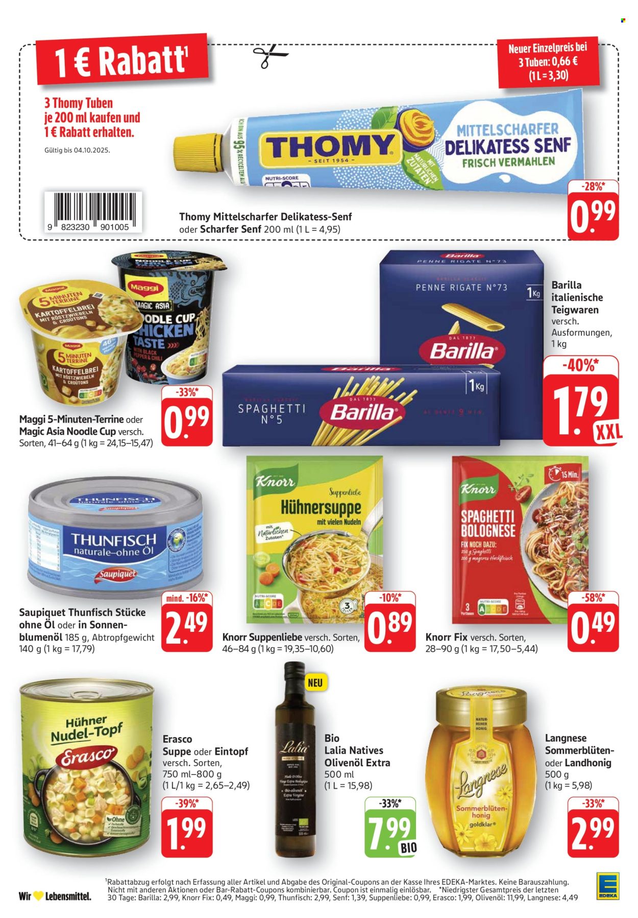 Edeka Prospekte  - 29.09.2025 - 4.10.2025. Seite 19