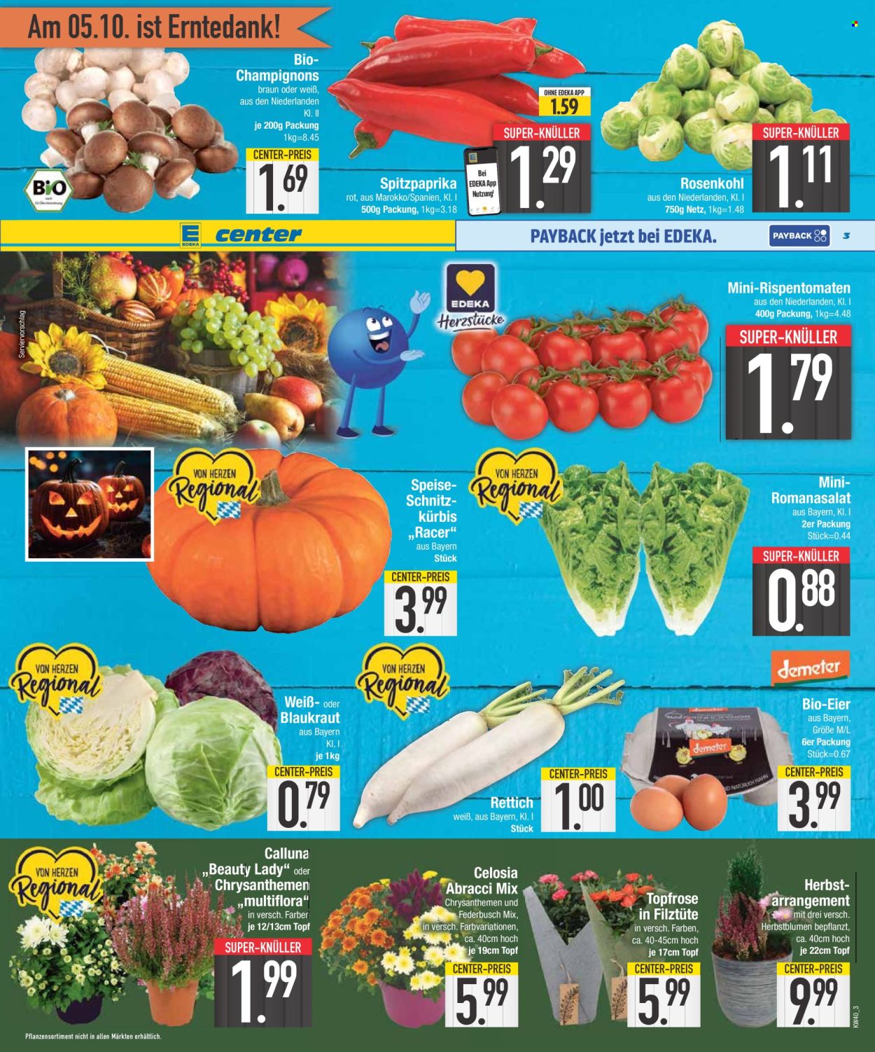 Edeka Prospekte  - 29.09.2025 - 4.10.2025. Seite 3