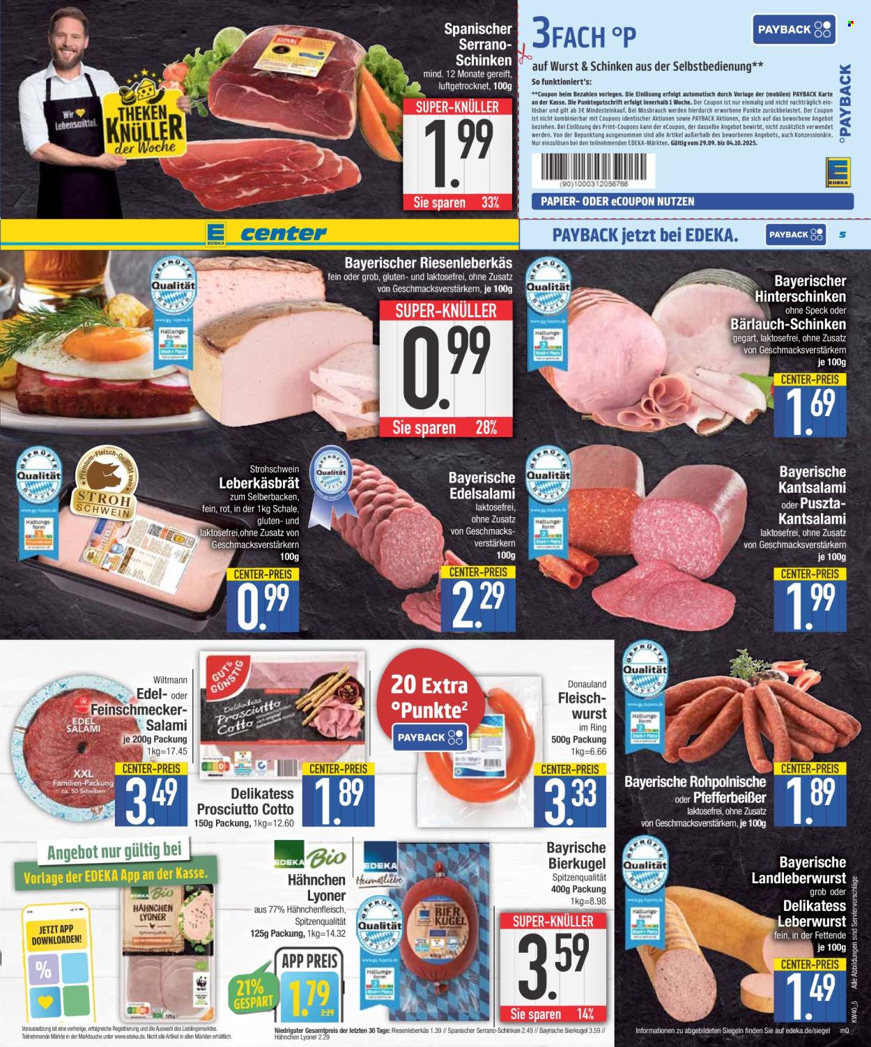 Edeka Prospekte  - 29.09.2025 - 4.10.2025. Seite 5