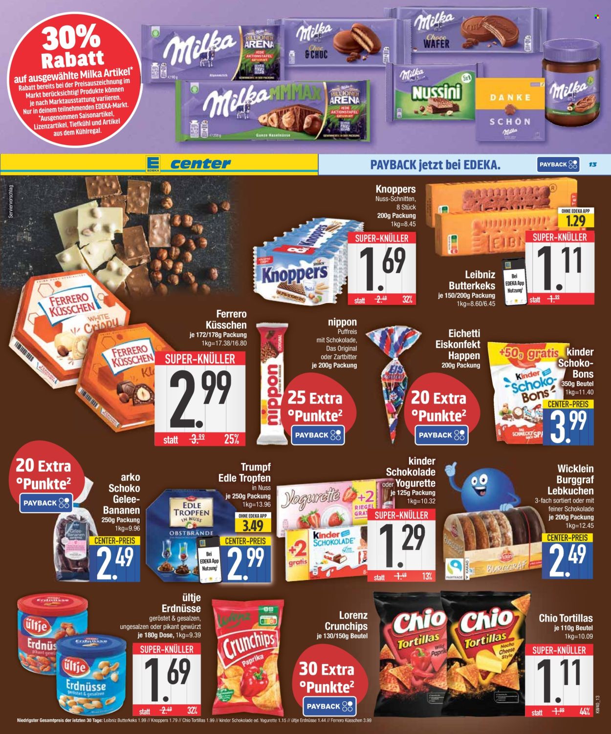 Edeka Prospekte  - 29.09.2025 - 4.10.2025. Seite 13