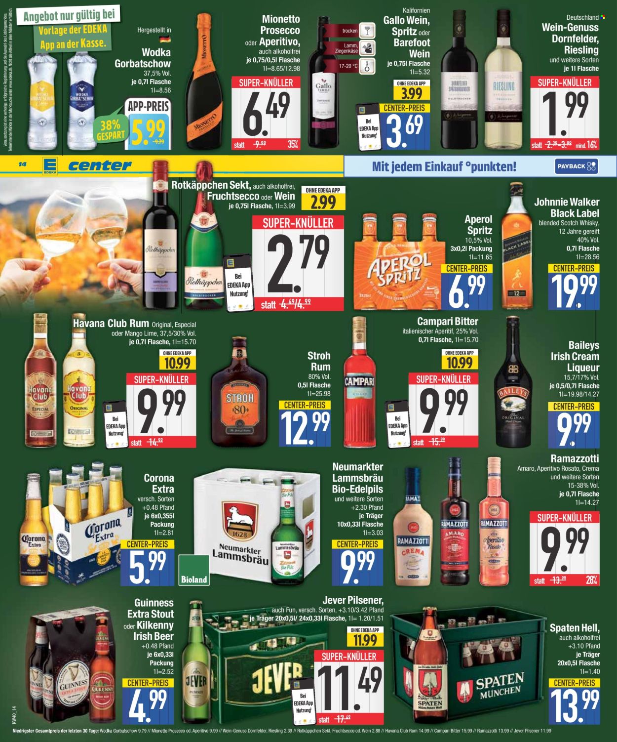 Edeka Prospekte  - 29.09.2025 - 4.10.2025. Seite 14