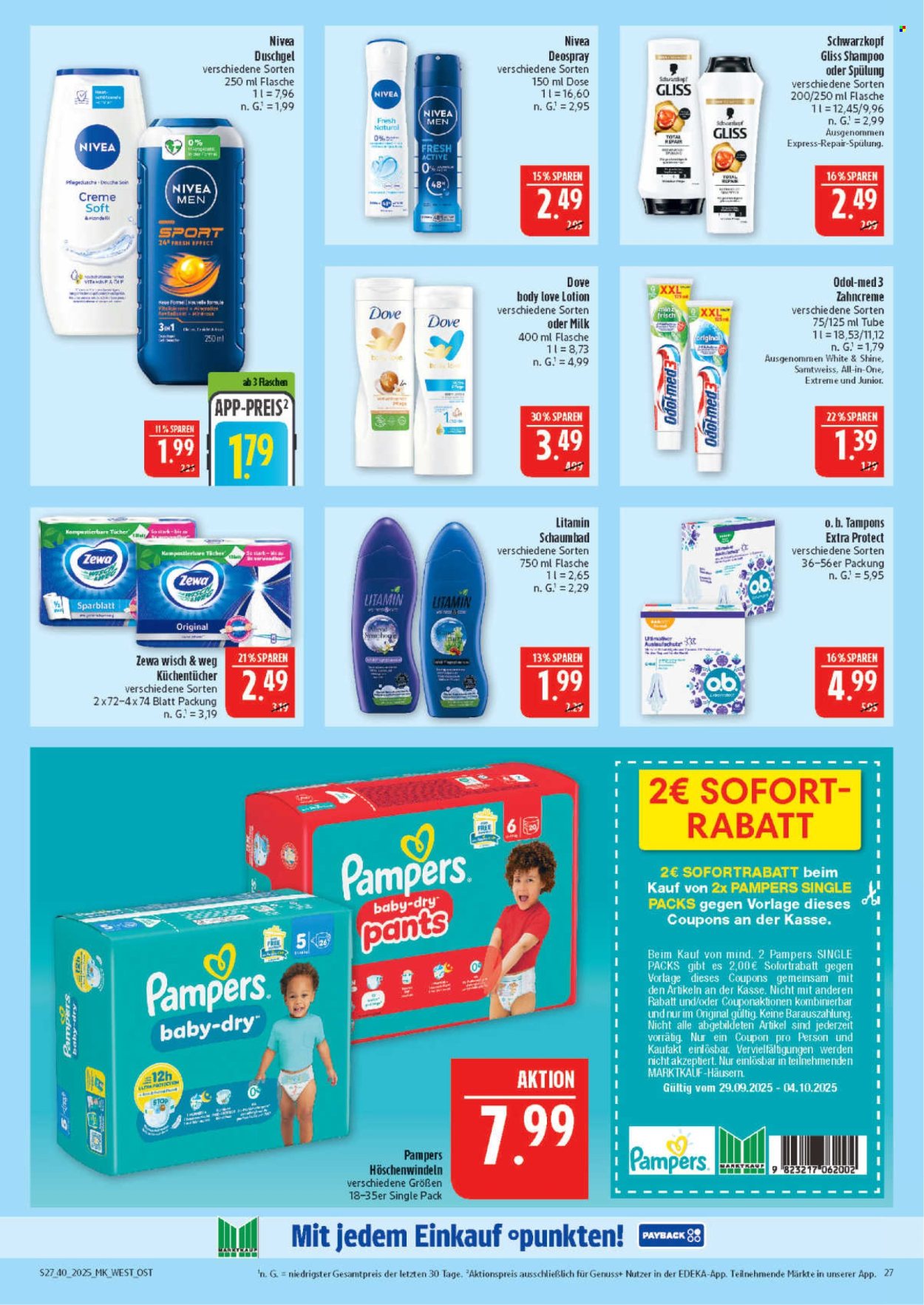 Marktkauf Prospekte  - 29.09.2025 - 4.10.2025. Seite 27