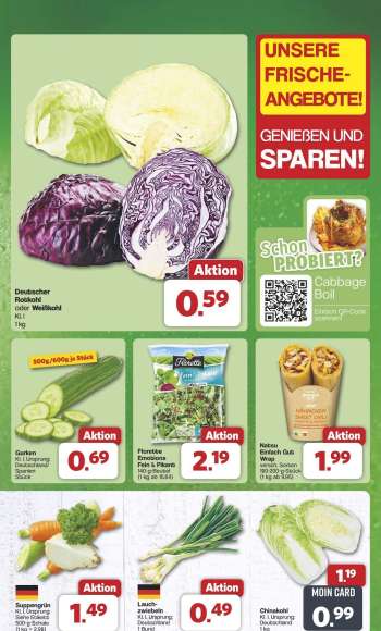 thumbnail - Deutscher Rotkohl oder Weißkohl