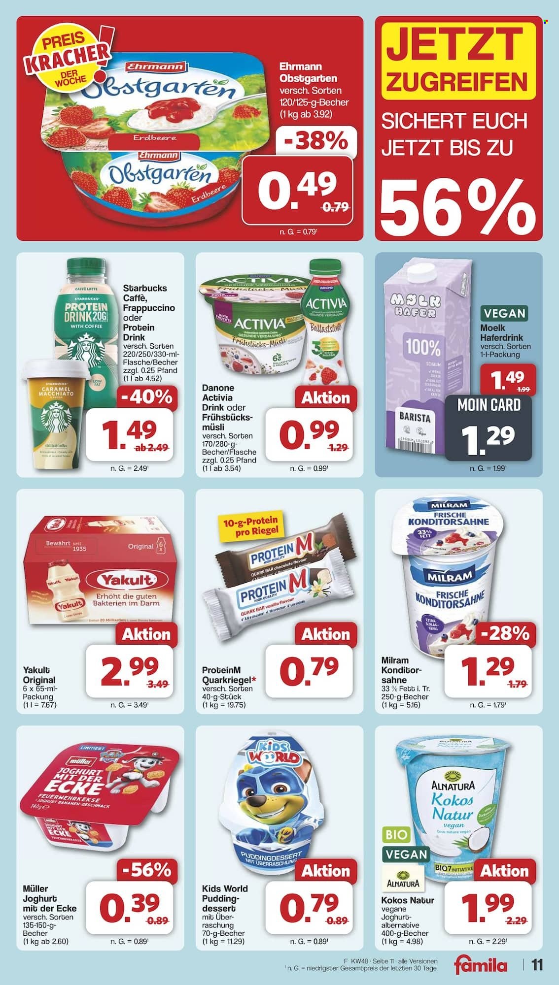 famila Prospekte  - 29.09.2025 - 4.10.2025. Seite 11