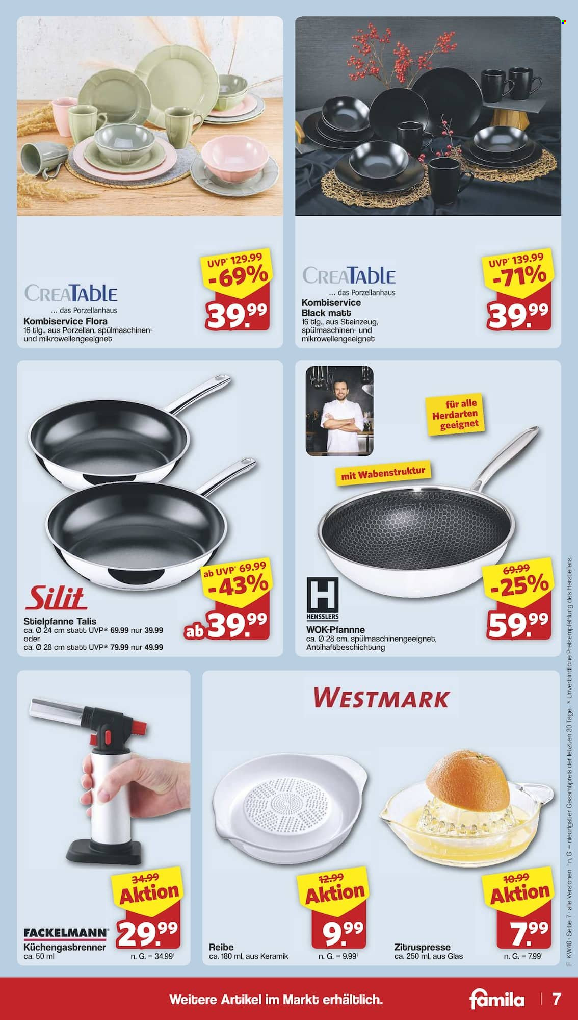 famila Prospekte  - 29.09.2025 - 4.10.2025. Seite 7