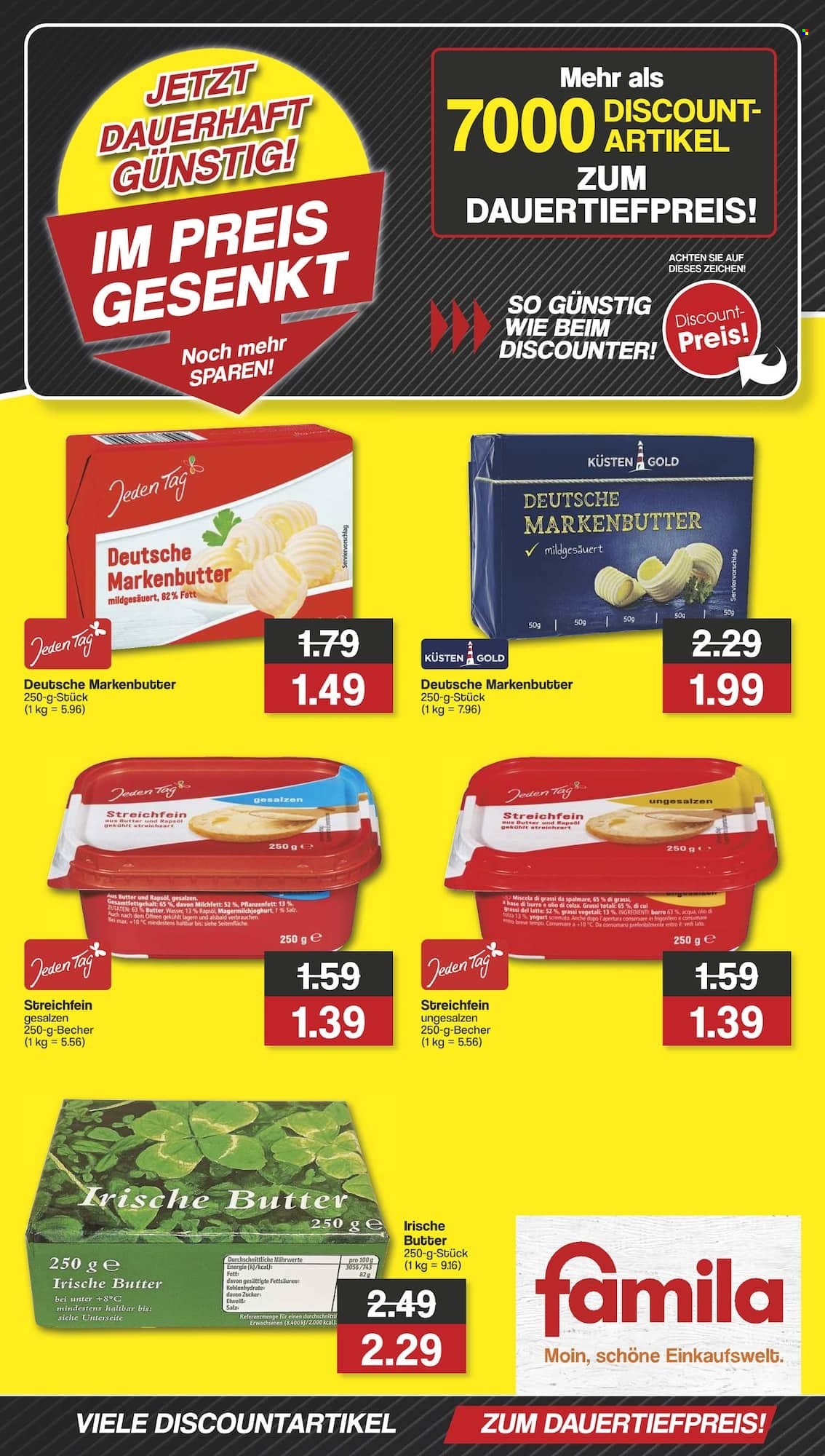 famila Prospekte  - 29.09.2025 - 4.10.2025. Seite 1