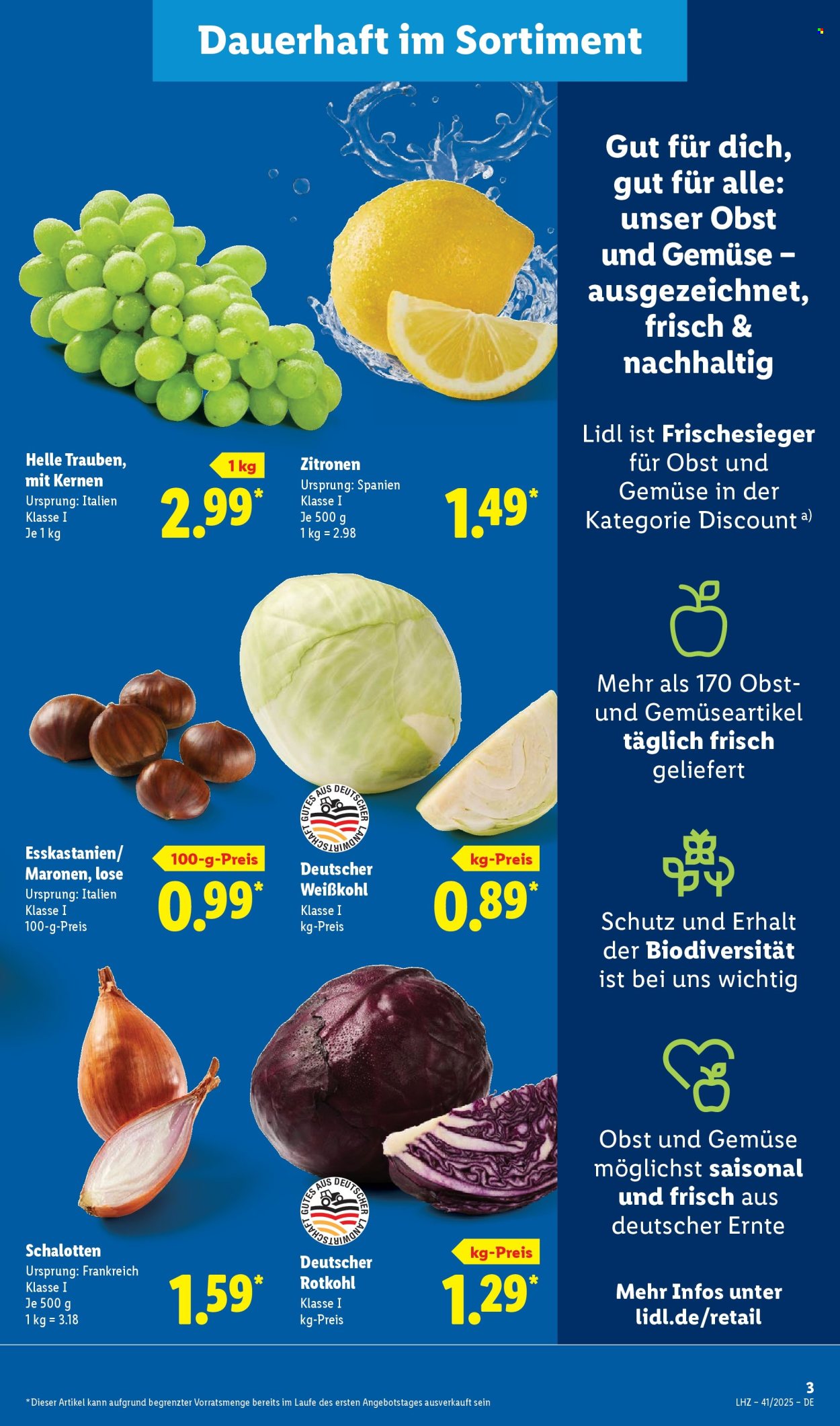 Lidl Prospekte  - 6.10.2025 - 11.10.2025. Seite 3
