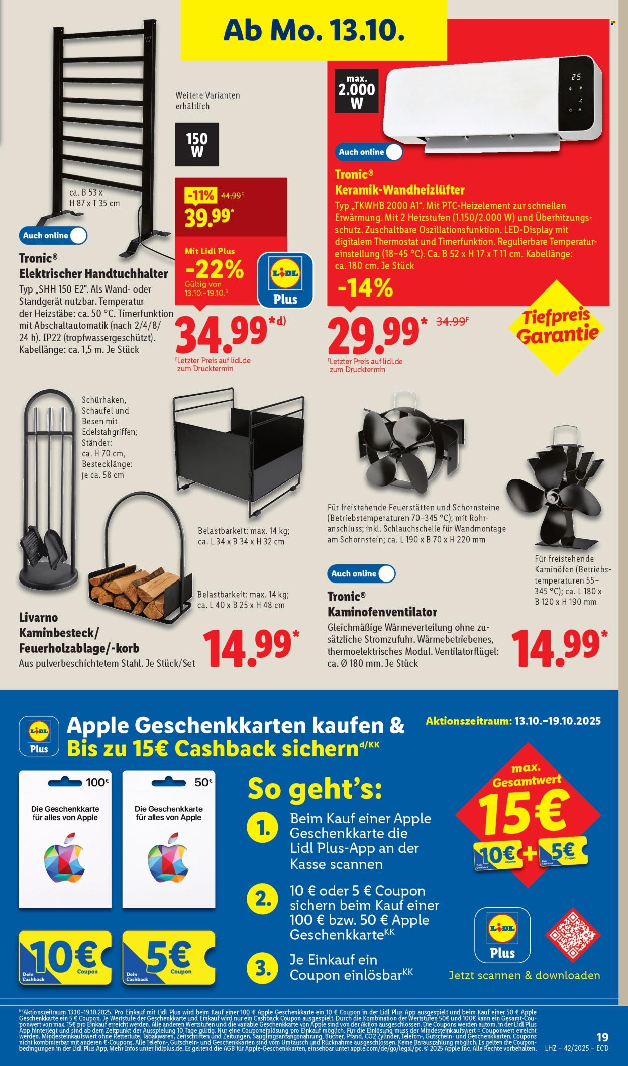 Lidl Prospekte  - 13.10.2025 - 18.10.2025. Seite 17