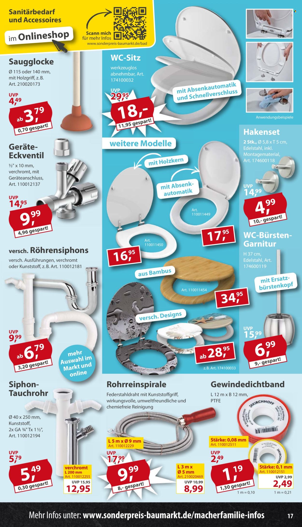 Sonderpreis-Baumarkt Prospekte  - 4.10.2025 - 10.10.2025. Seite 17