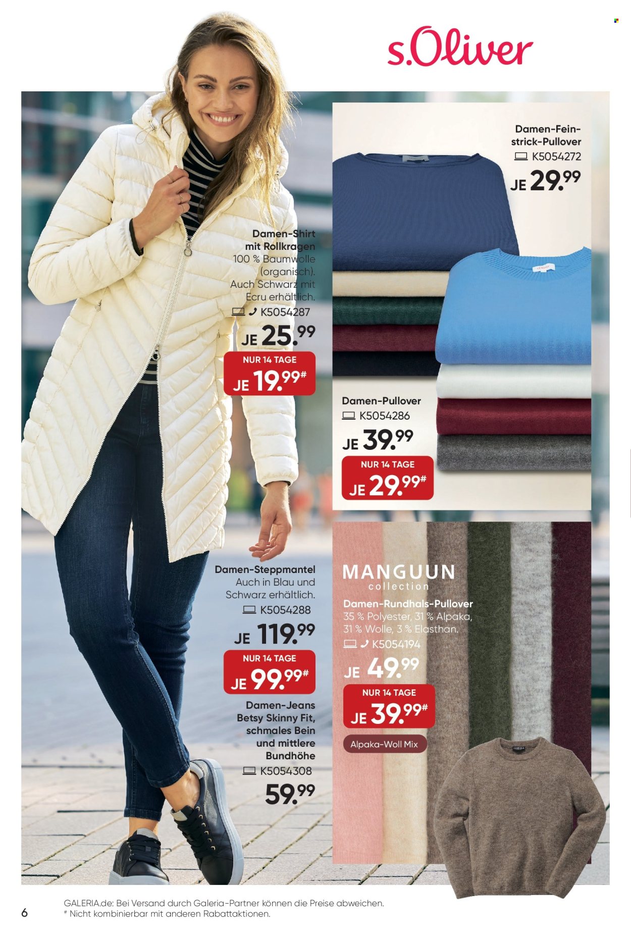 GALERIA Karstadt Kaufhof Prospekte  - 29.09.2025 - 12.10.2025. Seite 6